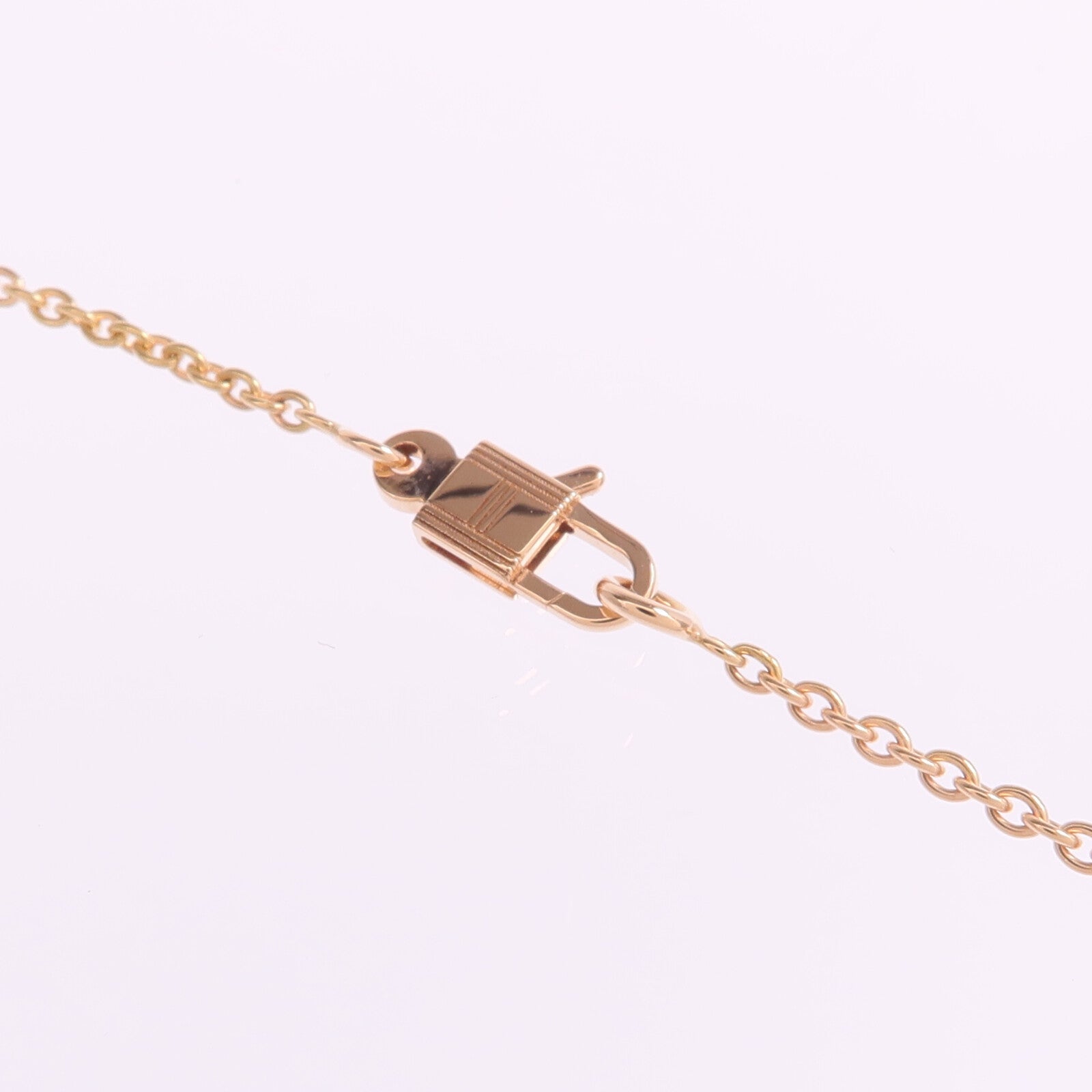 HERMES 【激減優惠】18K玫瑰金Amulettes Constance Pendant鑽石項鍊