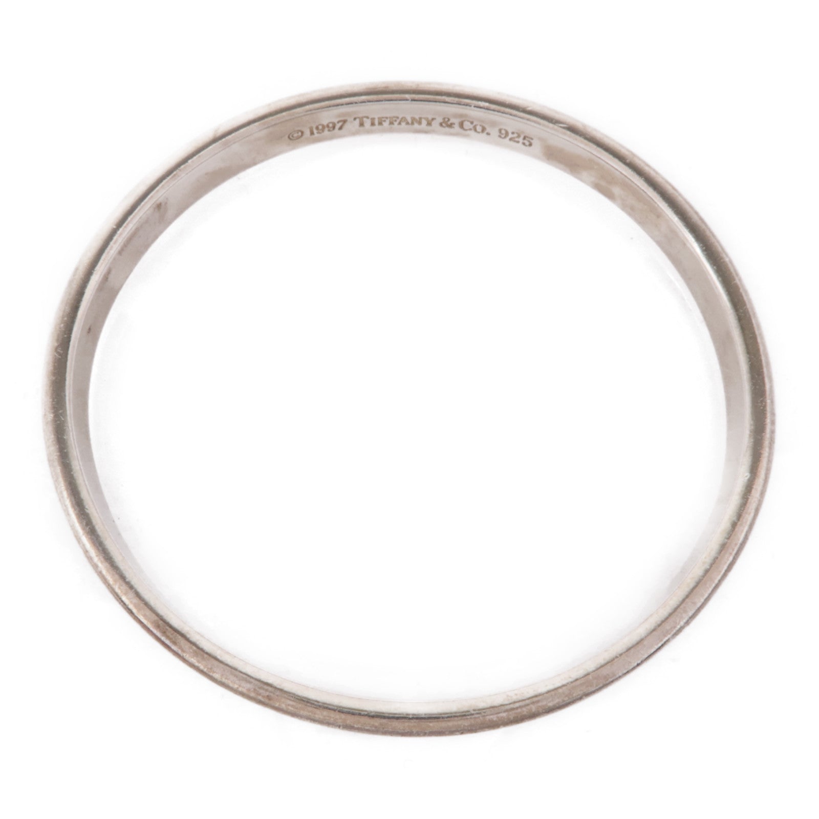 TIFFANY＆CO 925純銀1837 Bangle/Bracelet手鐲
