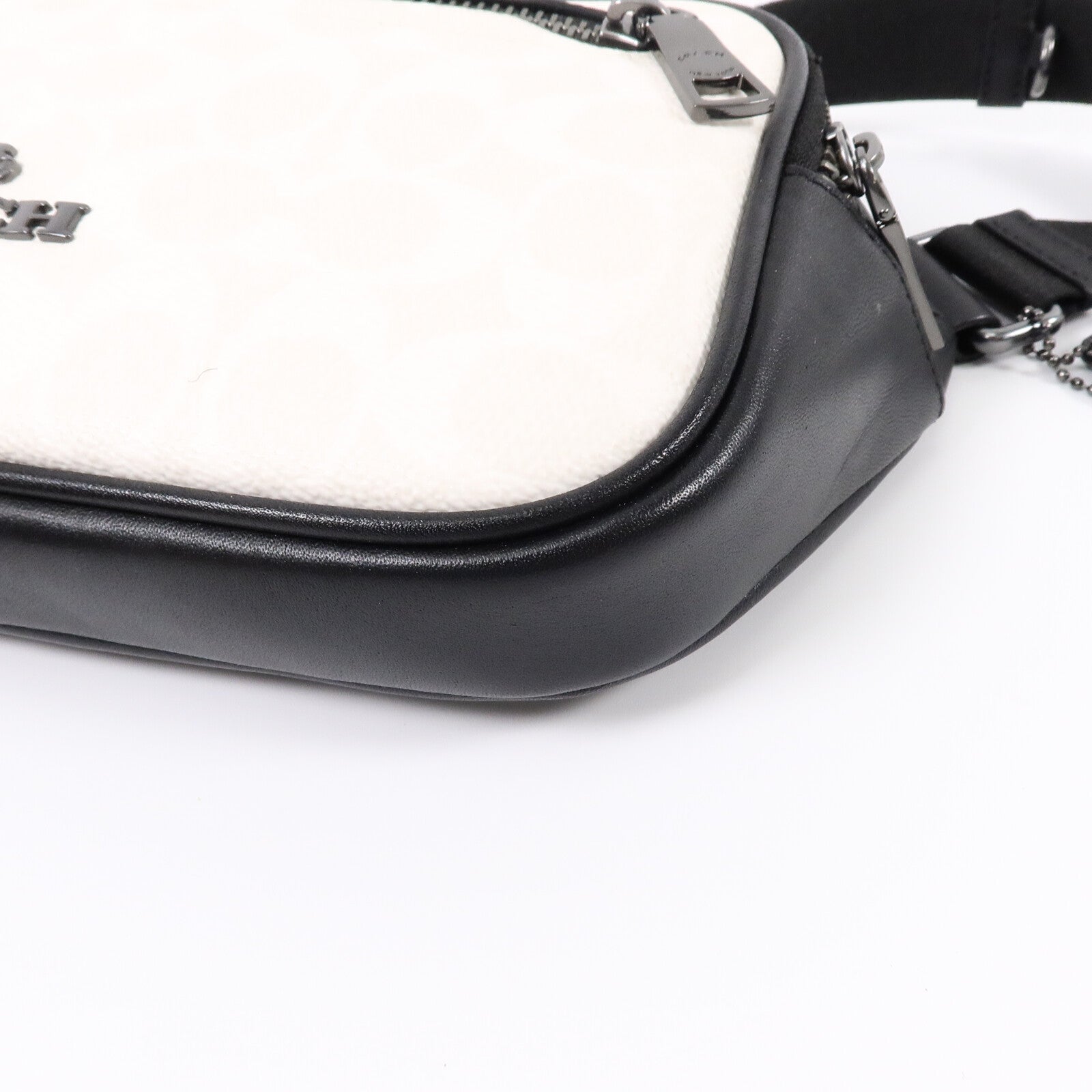 COACH 塗層帆布Elias Belt Bag腰包