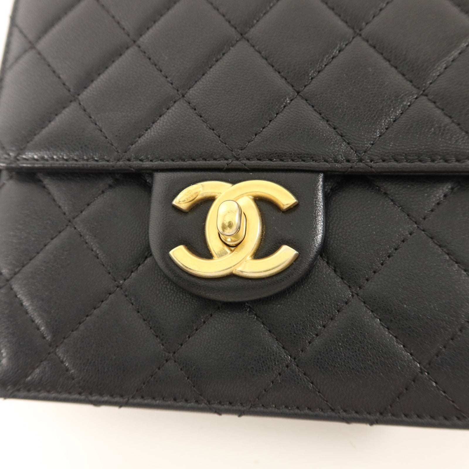 CHANEL 牛皮皮革Small Pearl Flap Bag鏈帶肩背袋