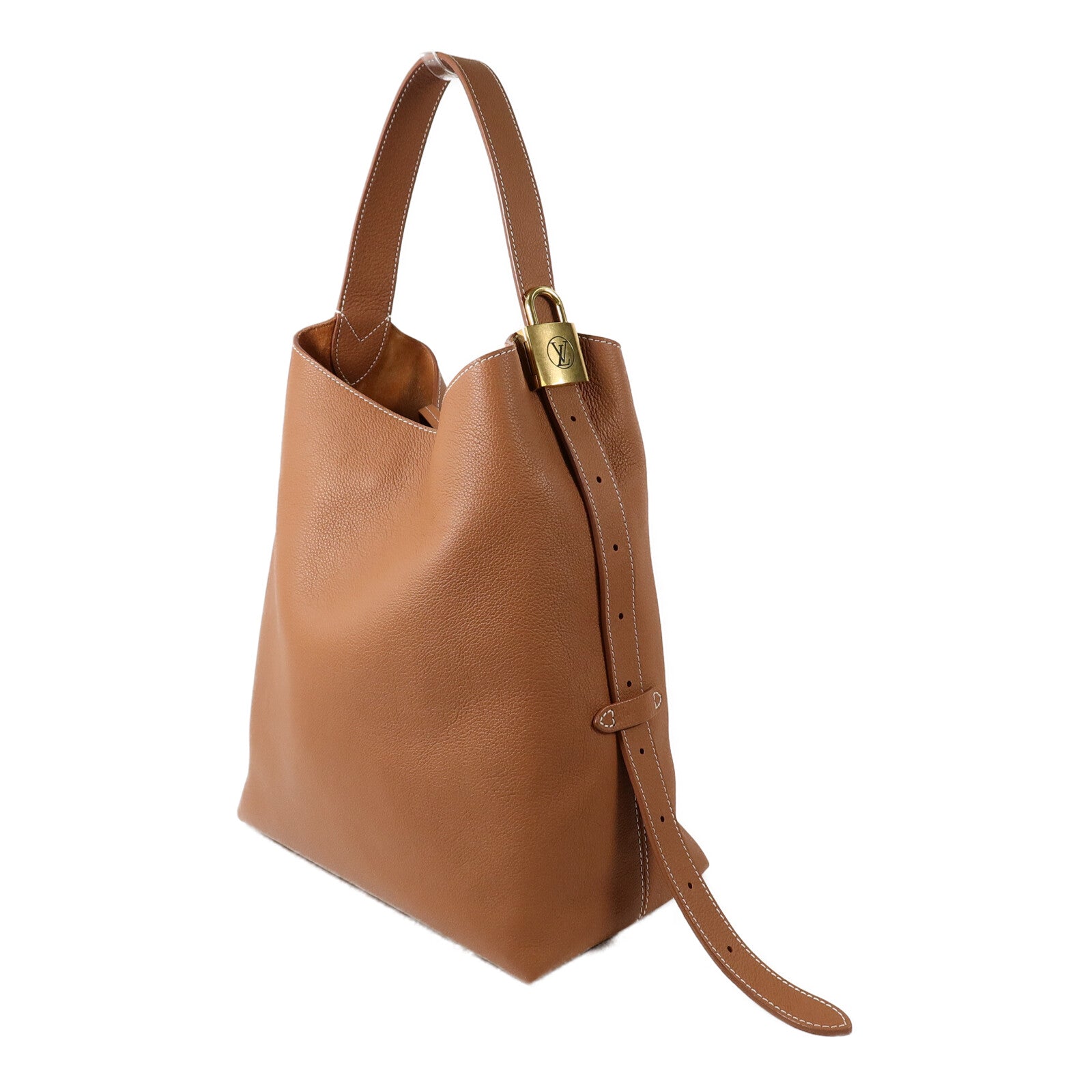 LOUIS VUITTON 牛皮皮革Low Key Hobo MM肩背袋