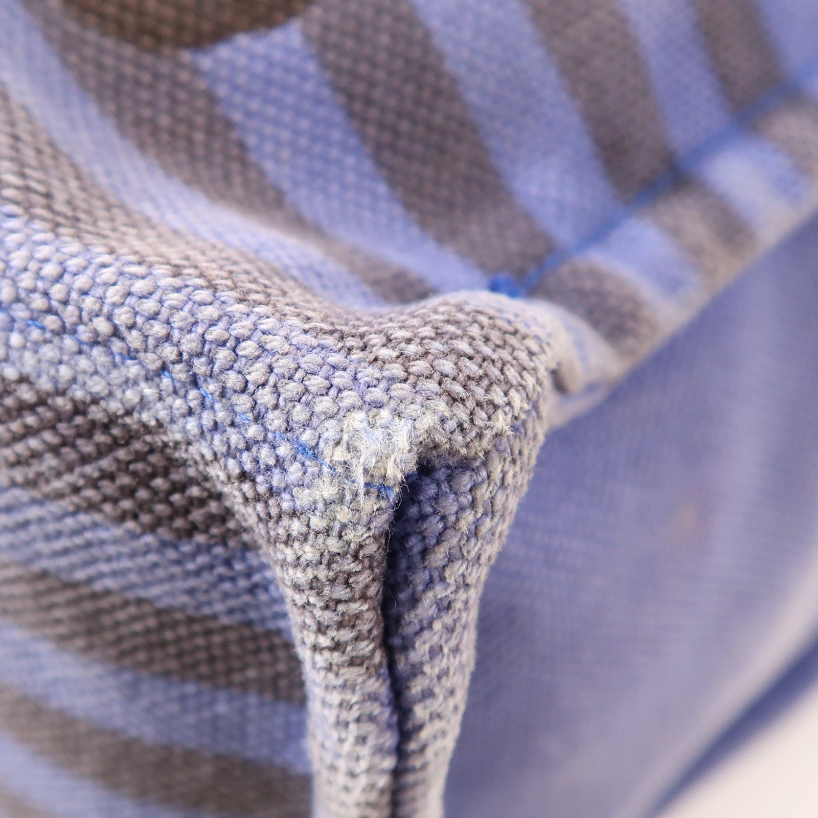 HERMES 帆布Tote Bag銀扣手挽袋