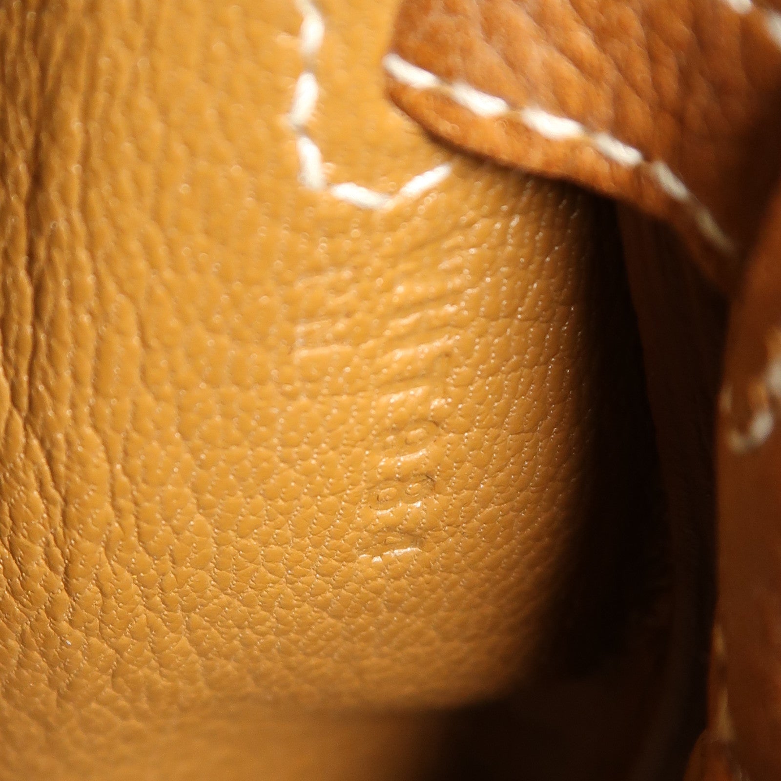 HERMES Barenia皮革Kelly 25銀扣手挽肩背兩用袋Fauve