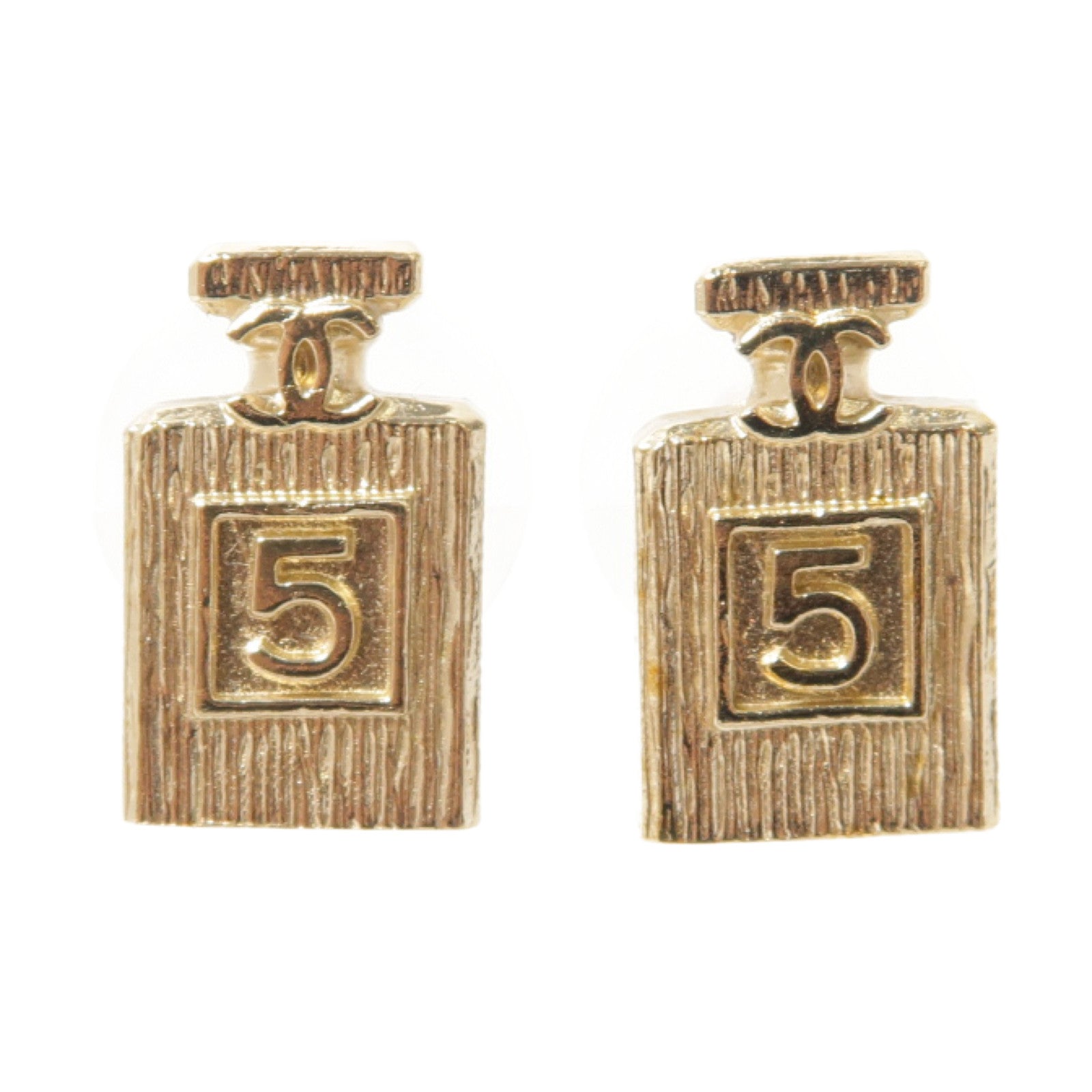 CHANEL 金屬Earrings耳環金色