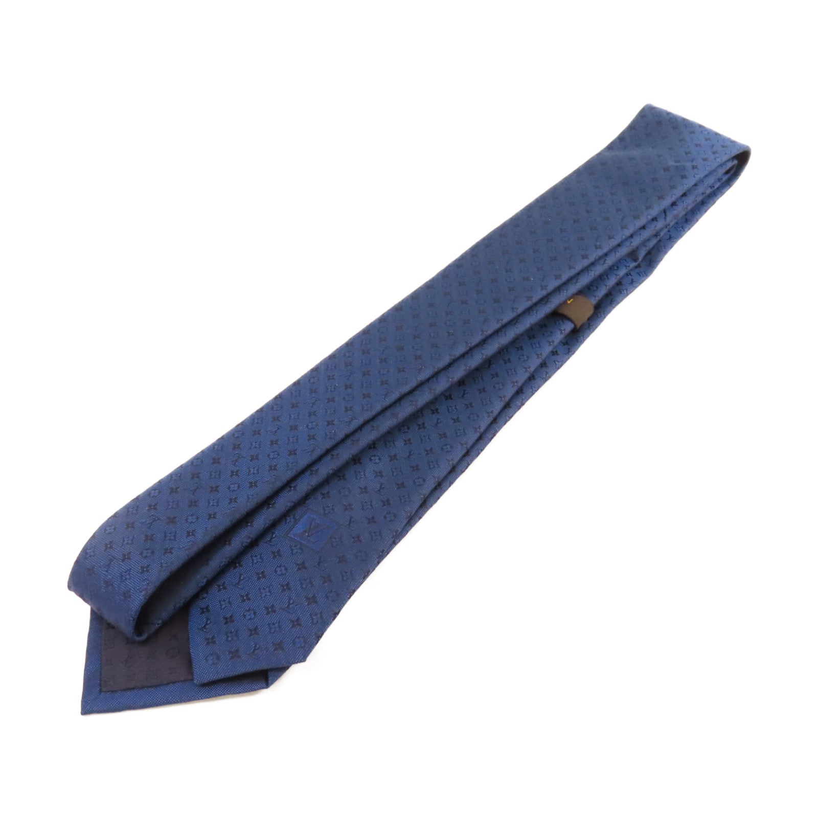 LOUIS VUITTON 絲質Necktie領帶寶藍色