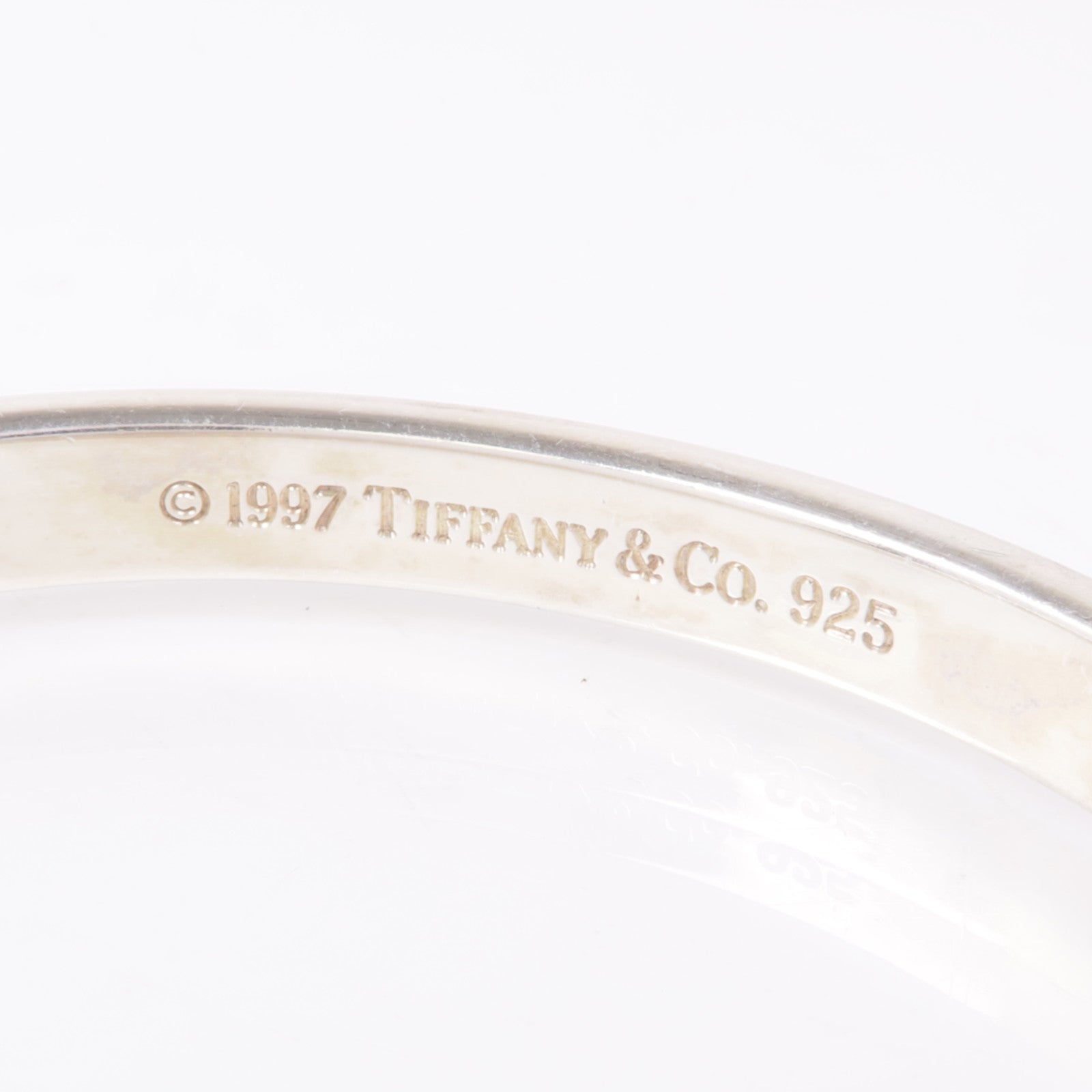 TIFFANY＆CO 925純銀1837 Bangle/Bracelet手鐲