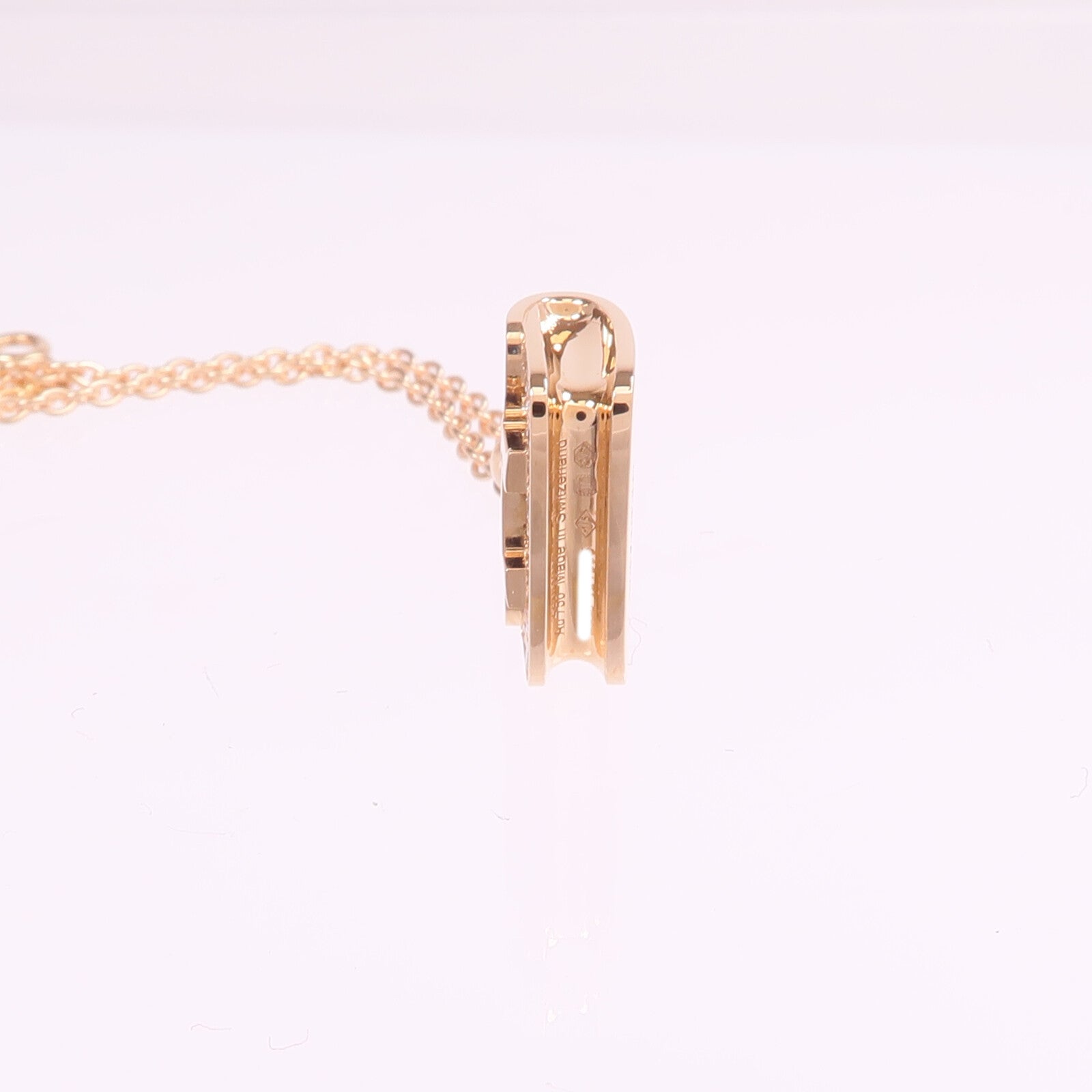 HERMES 【激減優惠】18K玫瑰金Amulettes Constance Pendant鑽石項鍊
