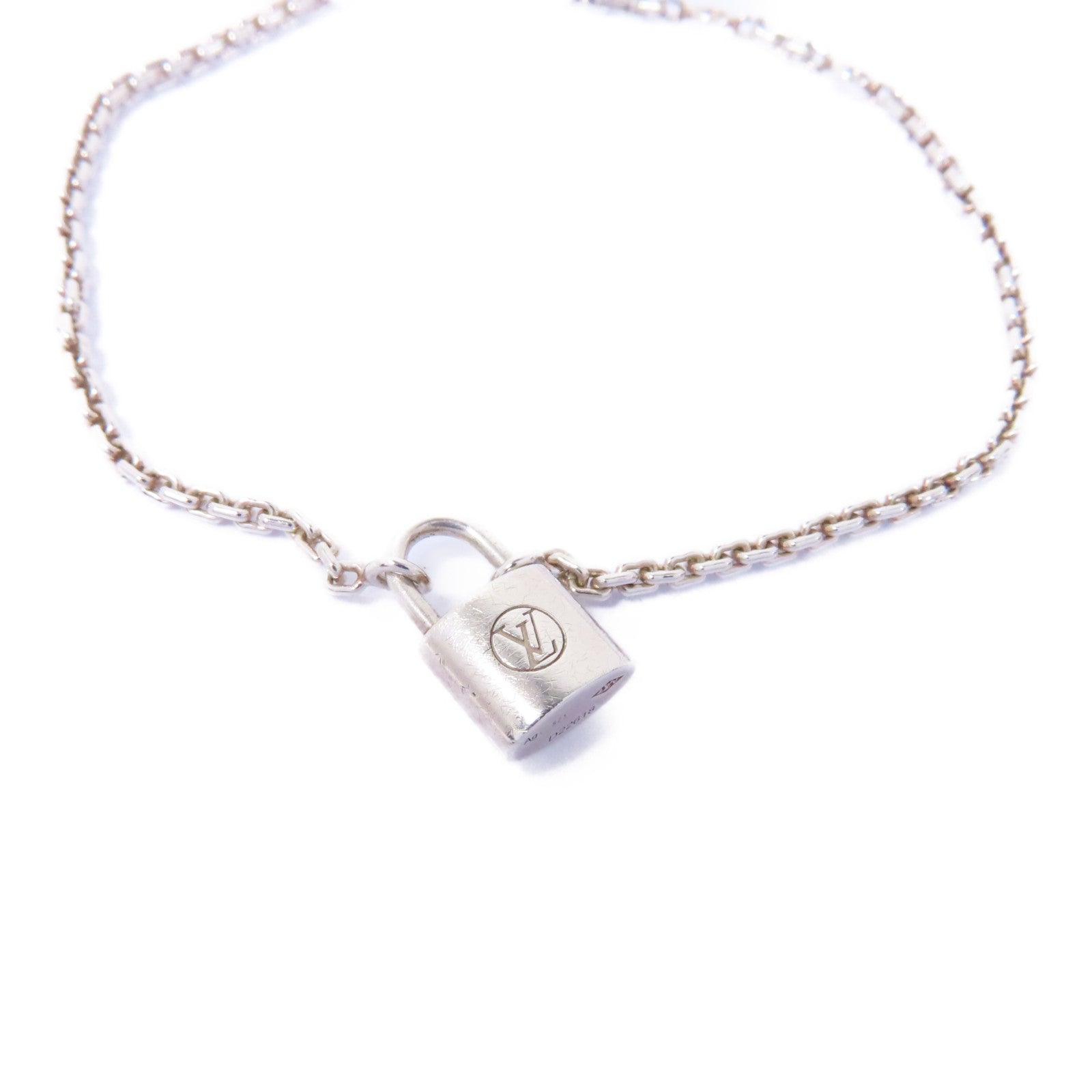 LOUIS VUITTON 【激減優惠】925純銀Lockit手鏈