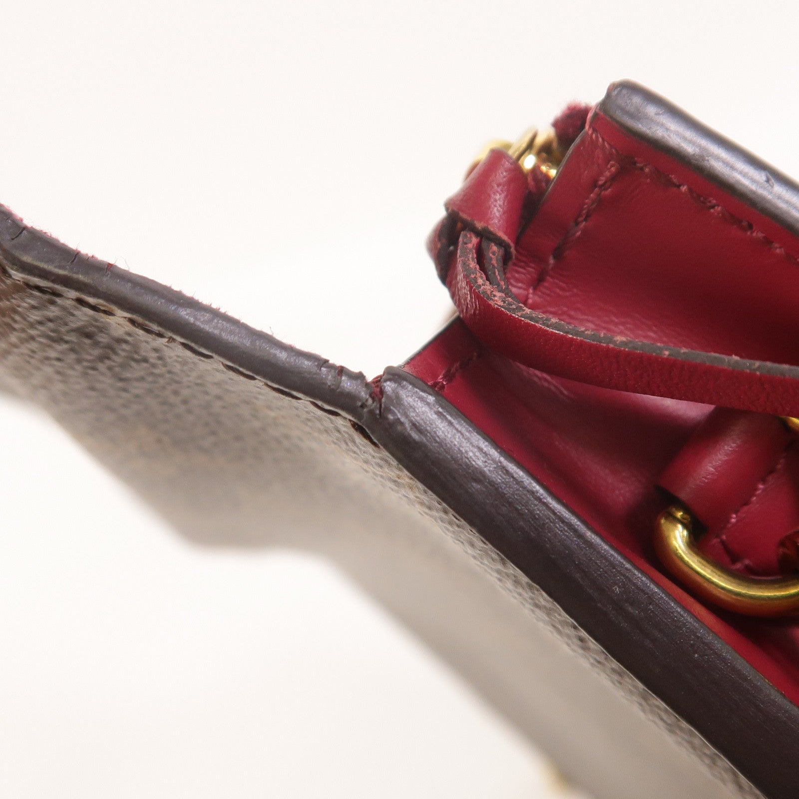 LOUIS VUITTON Monogram Portefeuille Flore鏈帶肩背袋
