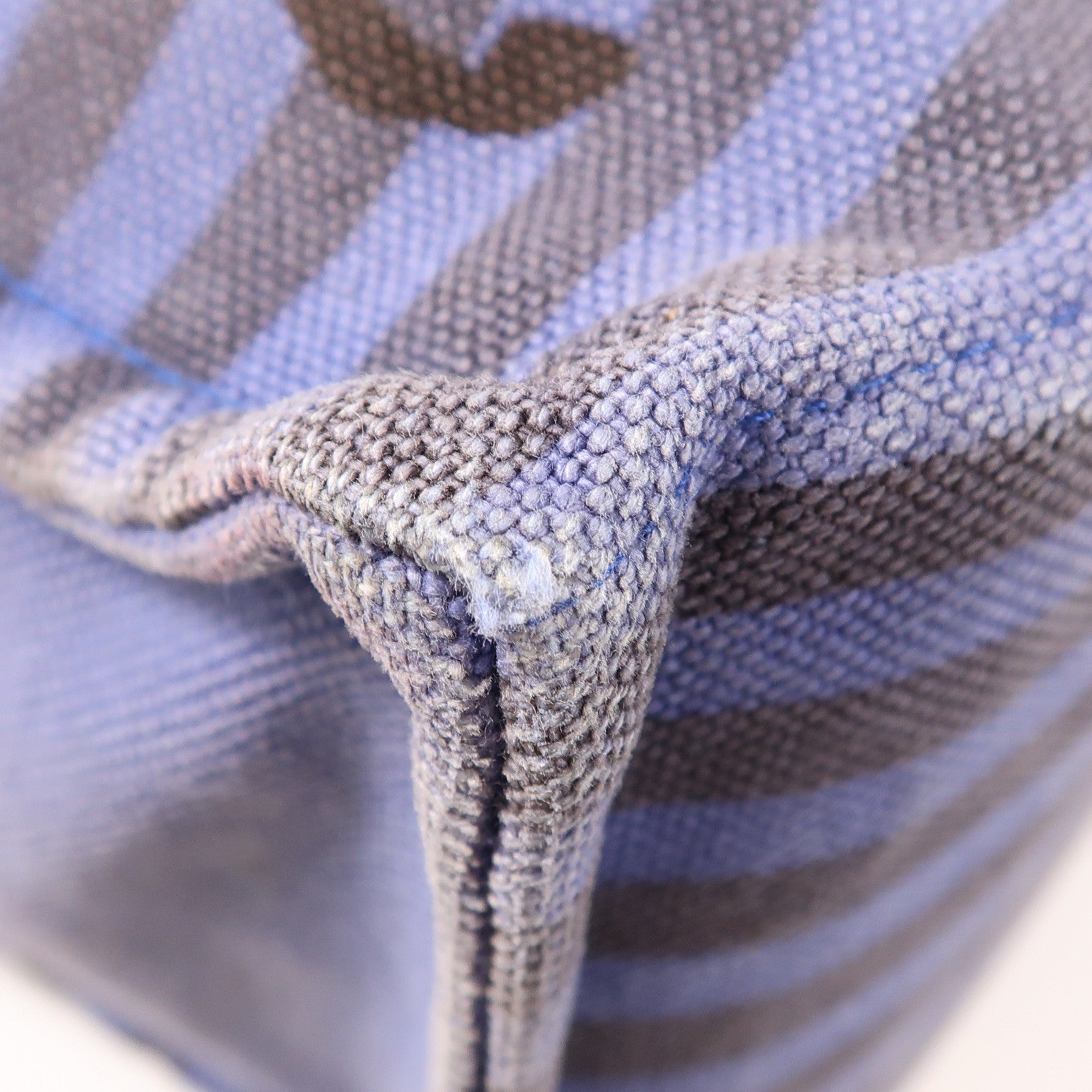 HERMES 帆布Tote Bag銀扣手挽袋