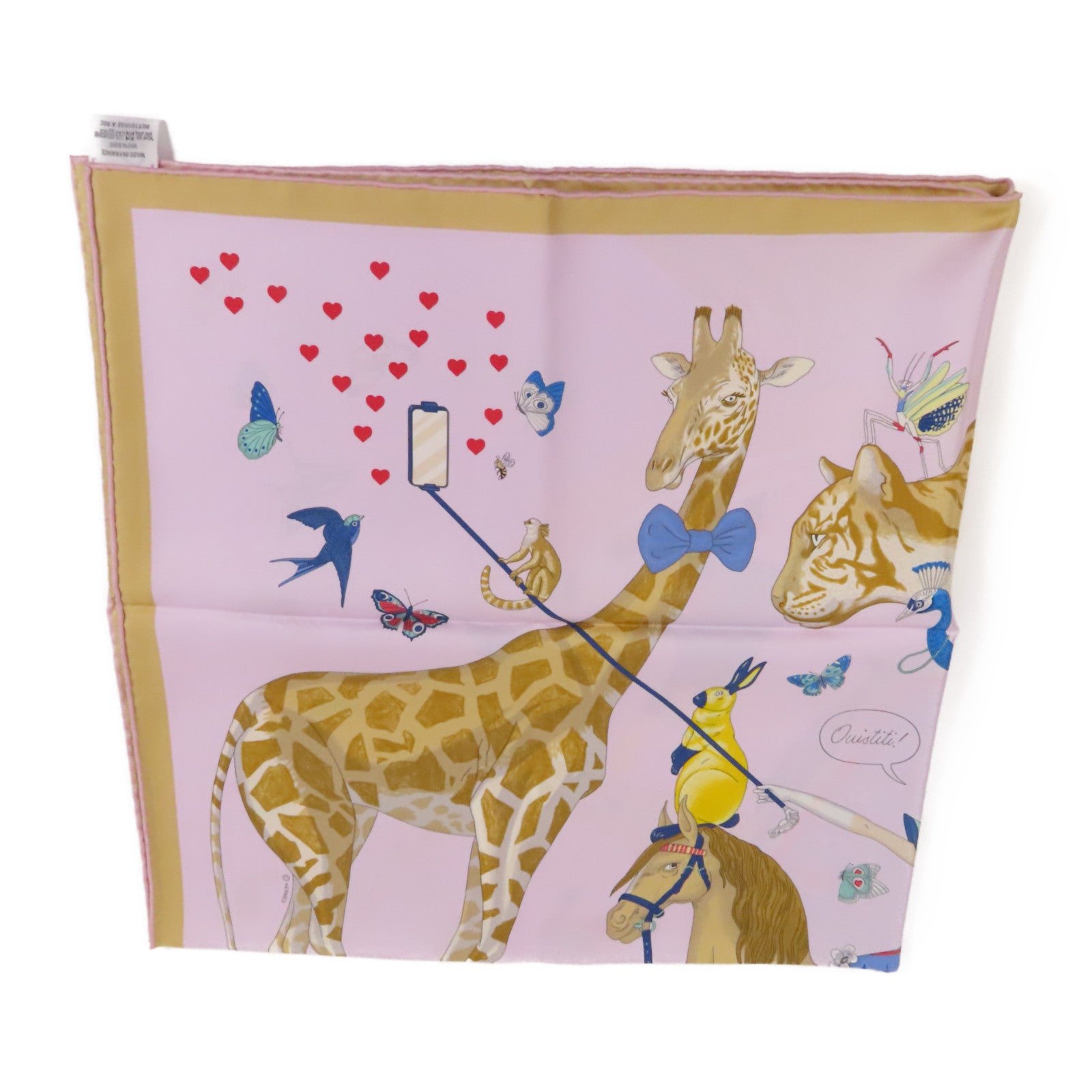 HERMES 絲質Scarf 90X90絲巾