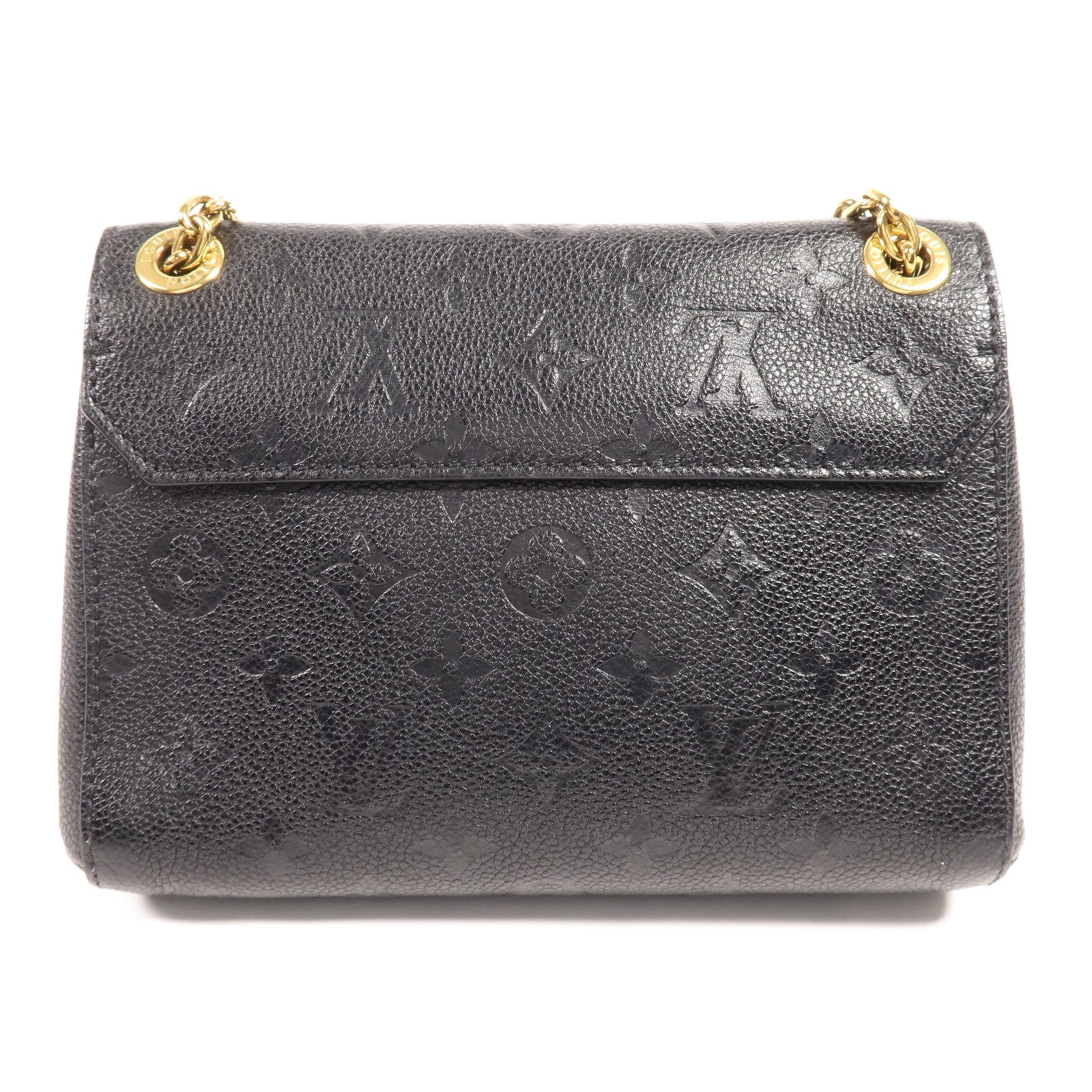 LOUIS VUITTON Monogram Empreinte Vavin BB金扣肩背袋