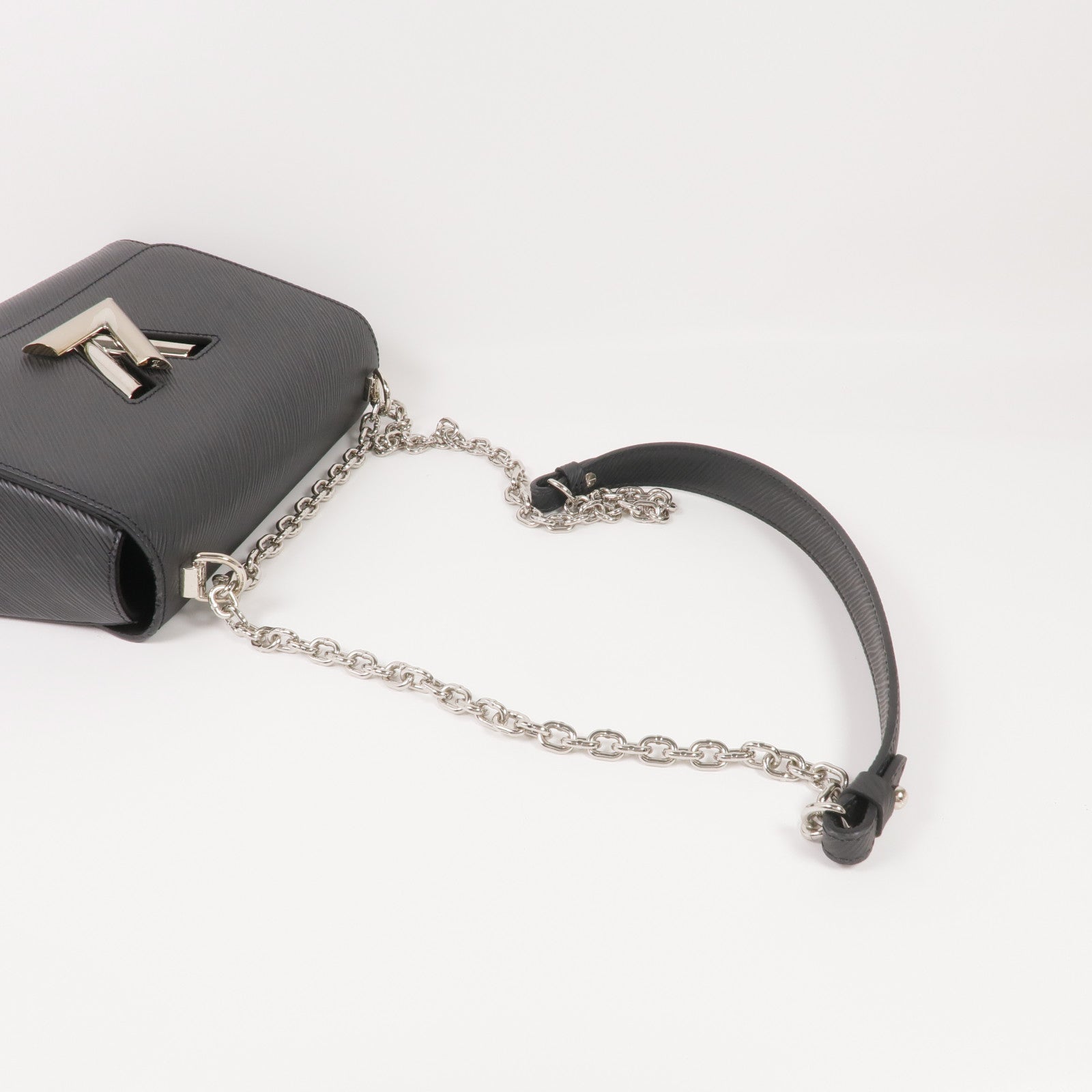 LOUIS VUITTON Epi Twist MM銀扣手挽肩背兩用袋