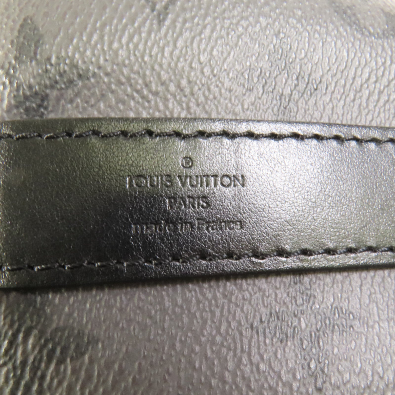 LOUIS VUITTON Monogram Eclipse Keepall Bandouliere 25手挽肩背兩用袋
