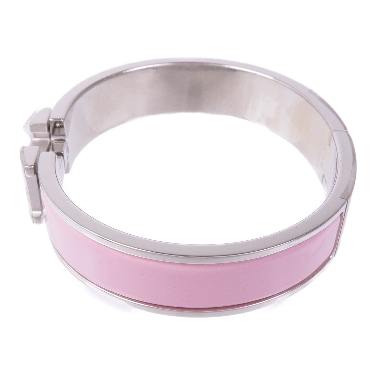 HERMES 金屬/琺瑯Clic H Bracelet手鐲
