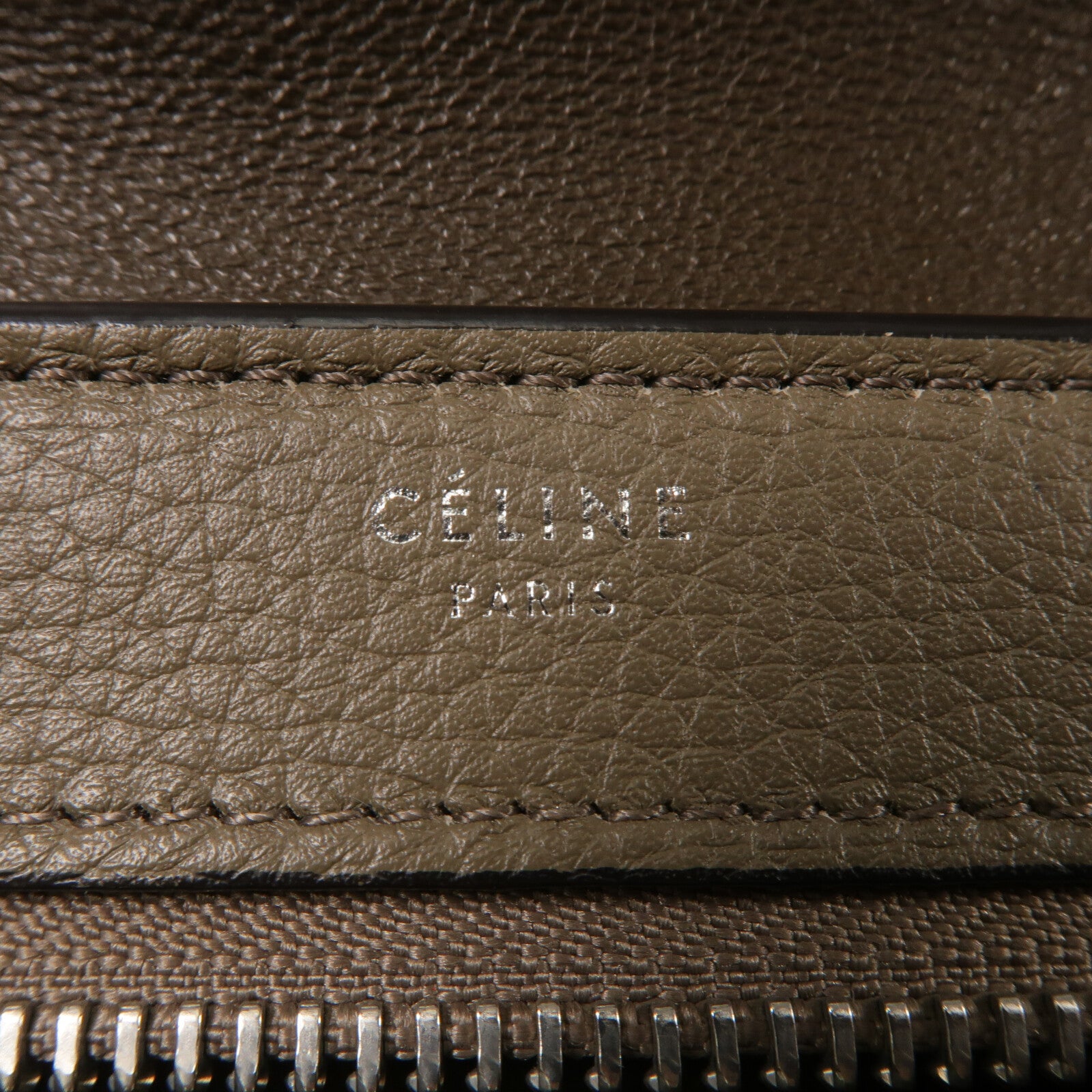 CELINE 牛皮皮革Trapeze Medium手挽肩背兩用袋