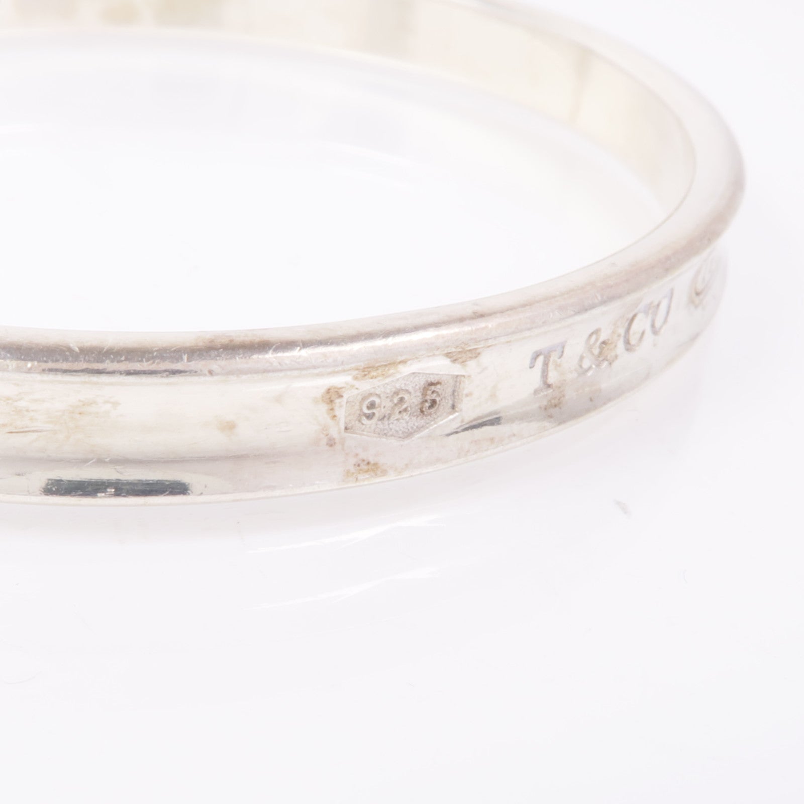 TIFFANY＆CO 925純銀1837 Bangle/Bracelet手鐲