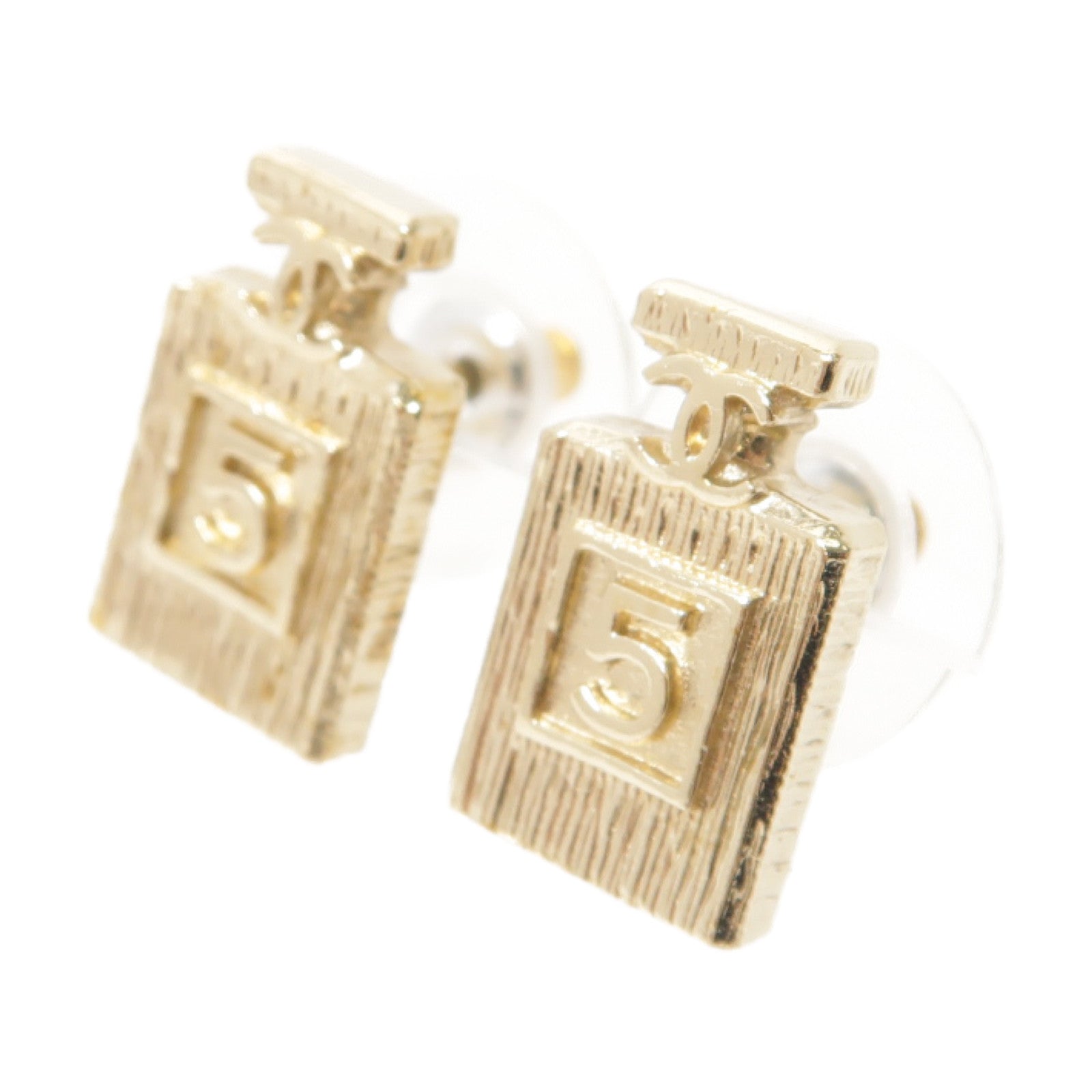 CHANEL 金屬Earrings耳環金色