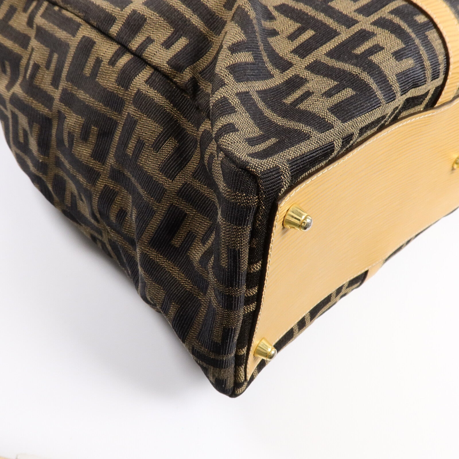 FENDI 帆布Vintage Shoulder Bag手挽肩背兩用袋