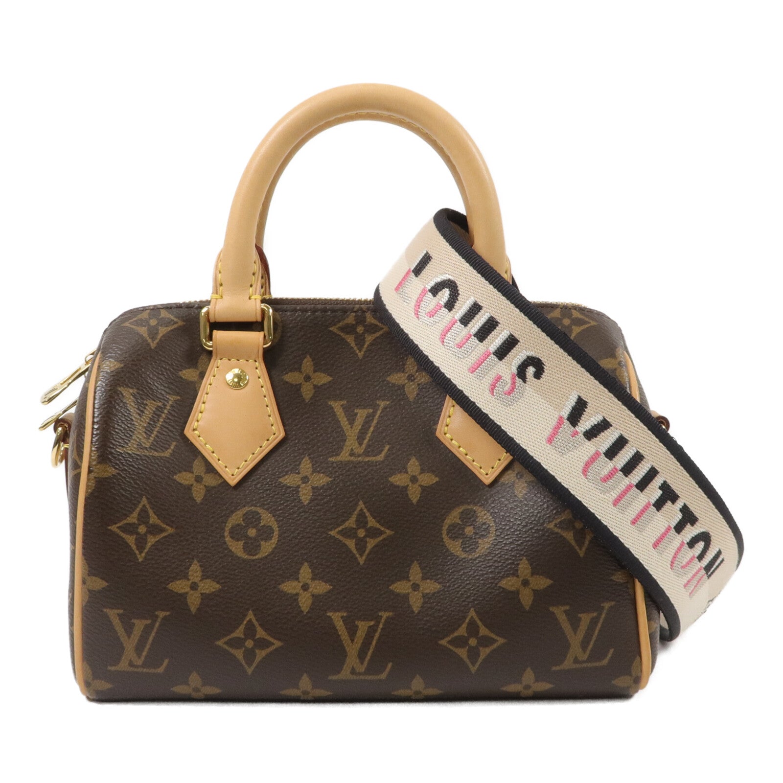 LOUIS VUITTON Monogram Speedy Bandouliere 20手挽肩背兩用袋