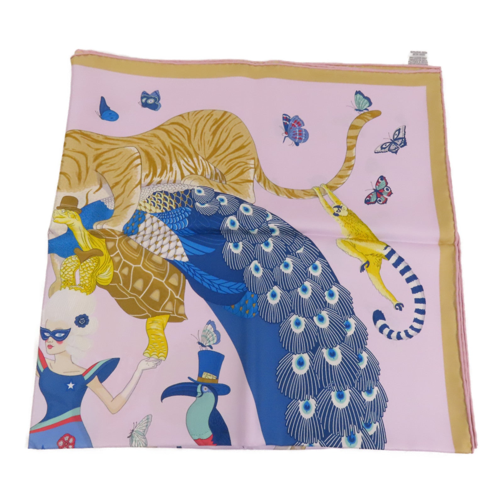 HERMES 絲質Scarf 90X90絲巾