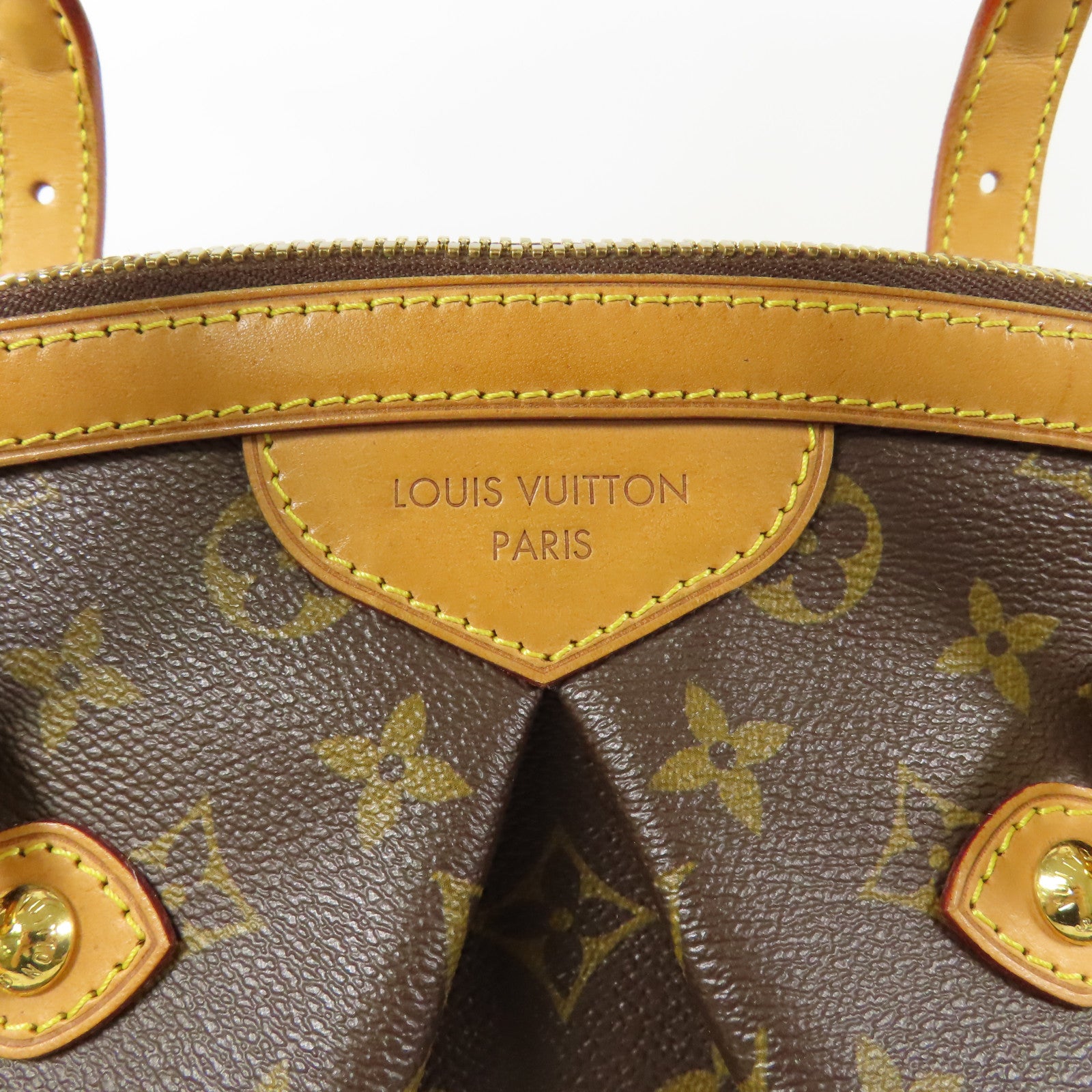 LOUIS VUITTON Monogram Tivoli GM金扣肩背袋