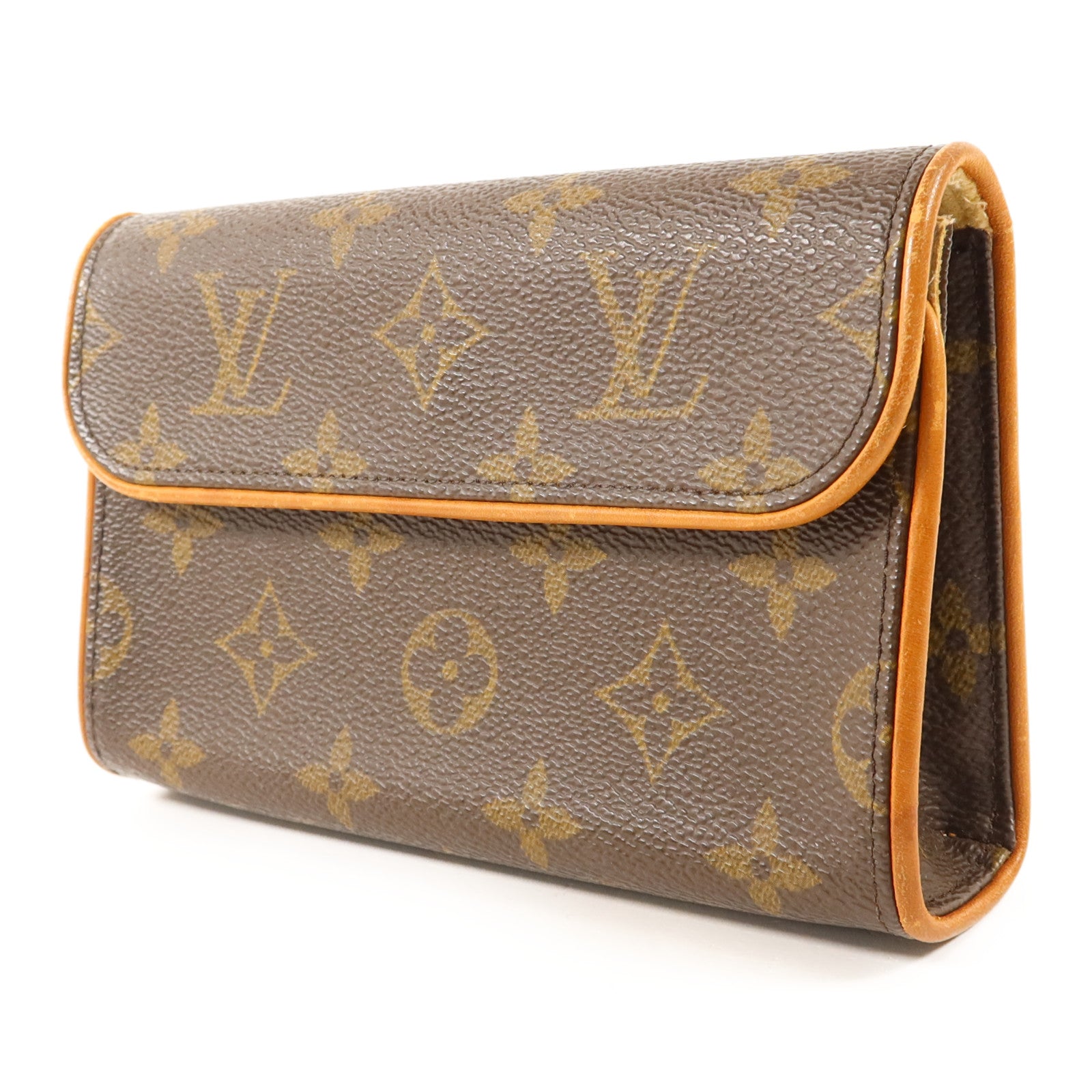 LOUIS VUITTON 【激減優惠】Monogram Pochette Florentine XS金扣腰包