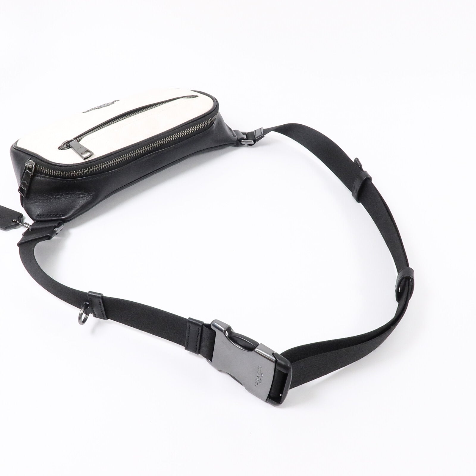 COACH 塗層帆布Elias Belt Bag腰包