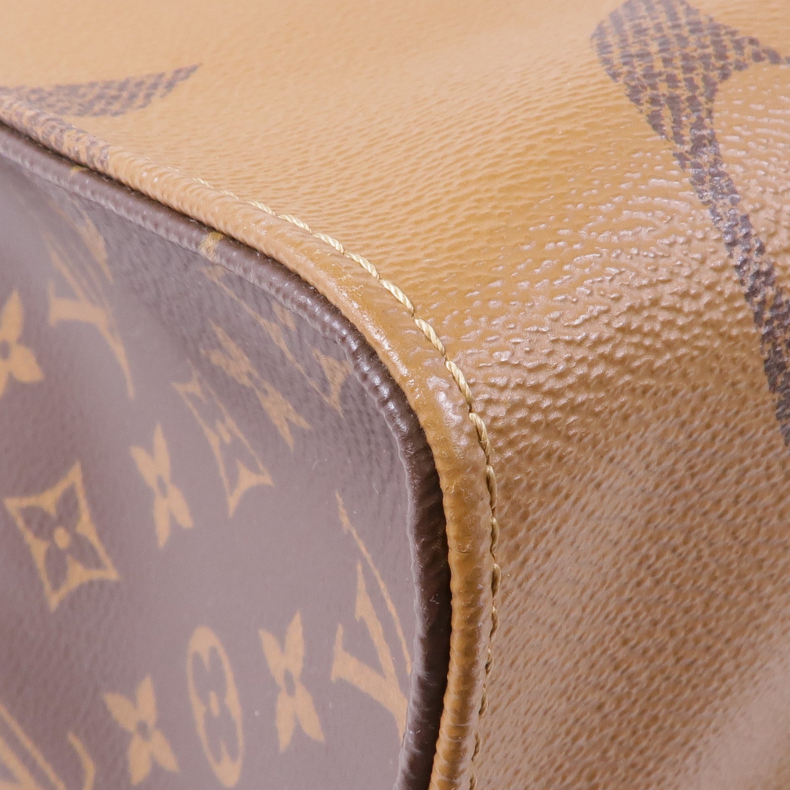 LOUIS VUITTON 【激減優惠】Monogram Giant On The Go GM金扣手挽肩背兩用袋