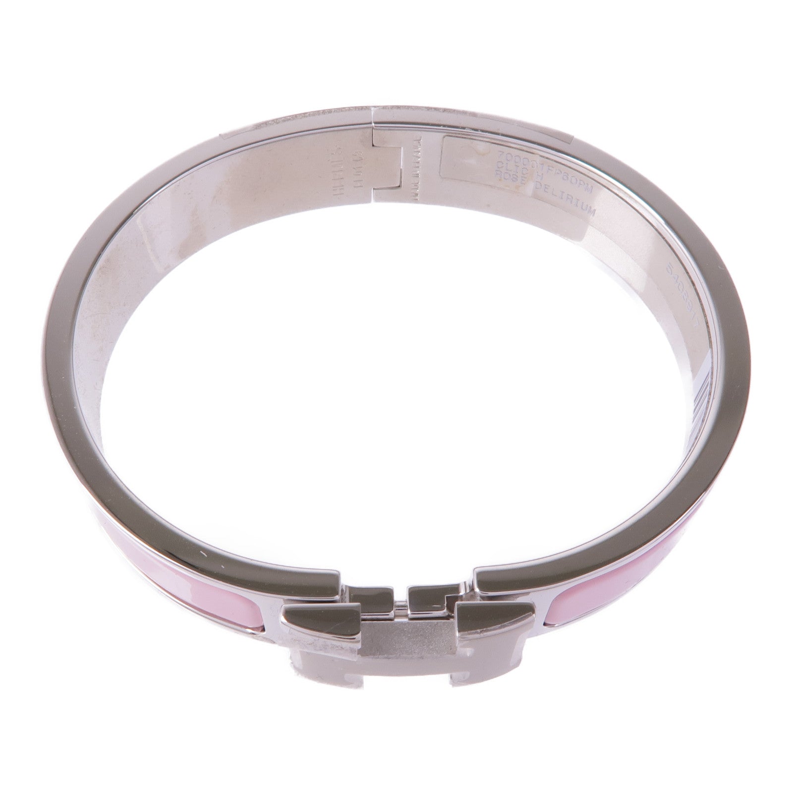 HERMES 金屬/琺瑯Clic H Bracelet手鐲