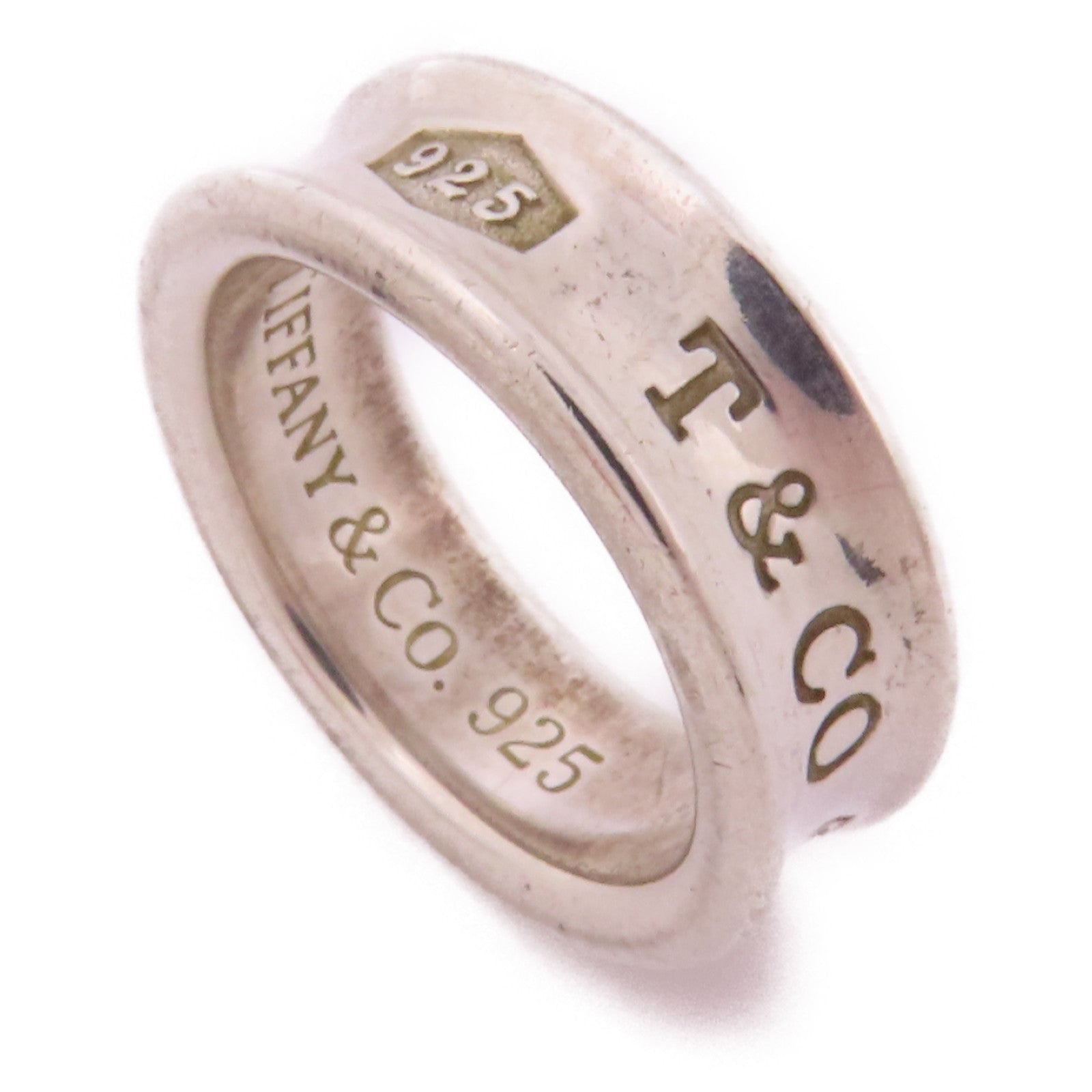 TIFFANY＆CO 925純銀1837 Ring戒指US#5.75