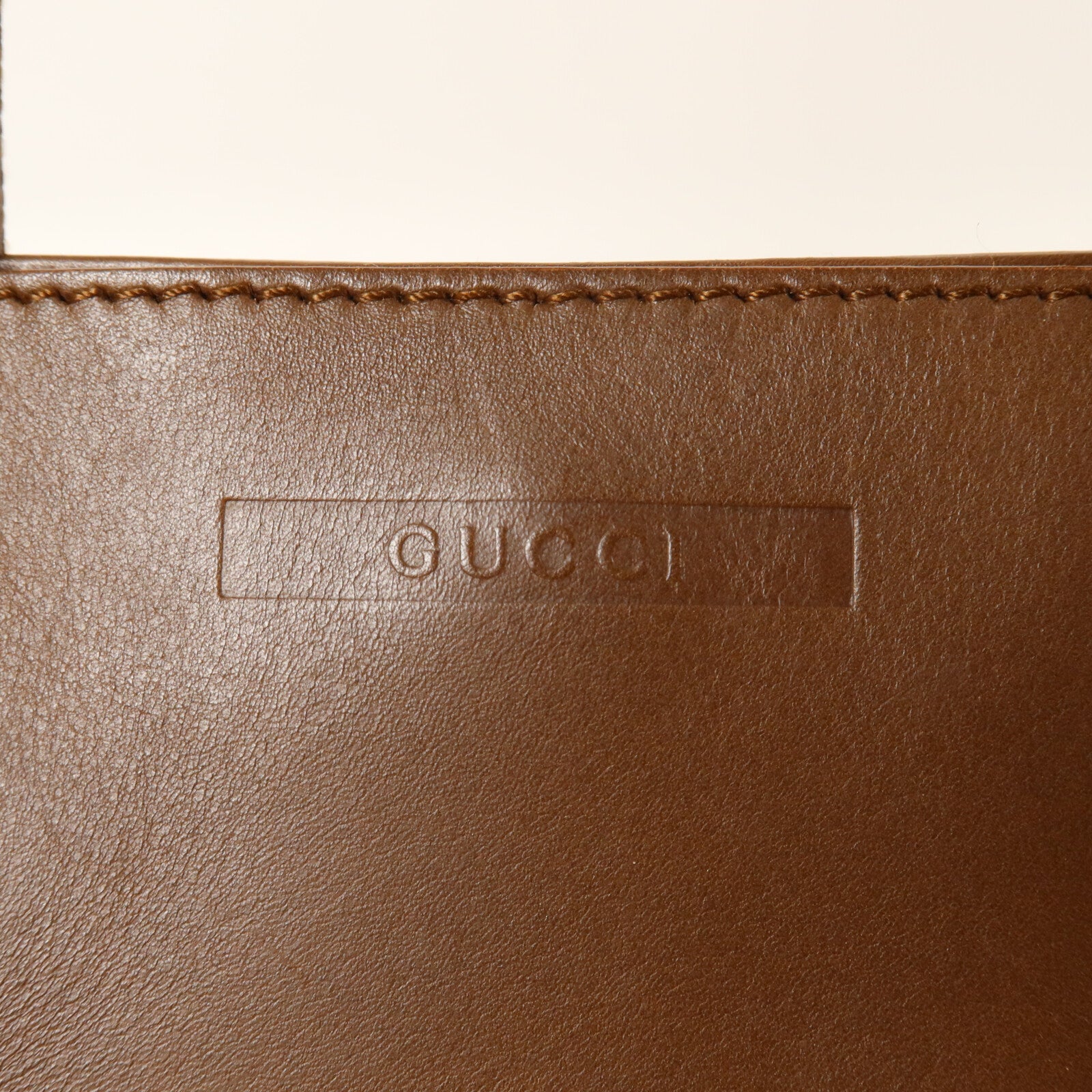 GUCCI 牛皮皮革Vintage Mini Hand Bag手挽袋