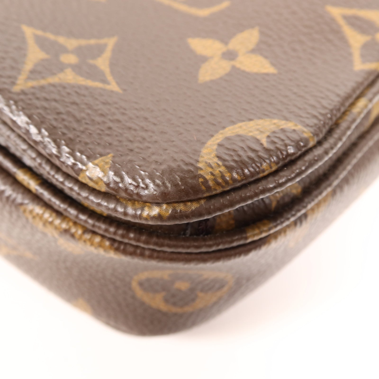 LOUIS VUITTON Monogram Pochette Metis MM金扣手挽肩背兩用袋
