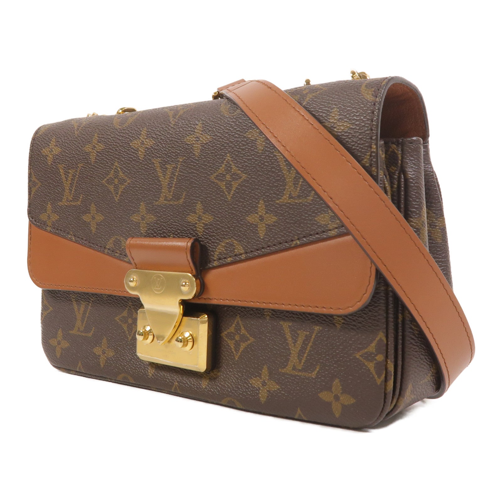 LOUIS VUITTON Monogram Marceau鏈帶肩背袋