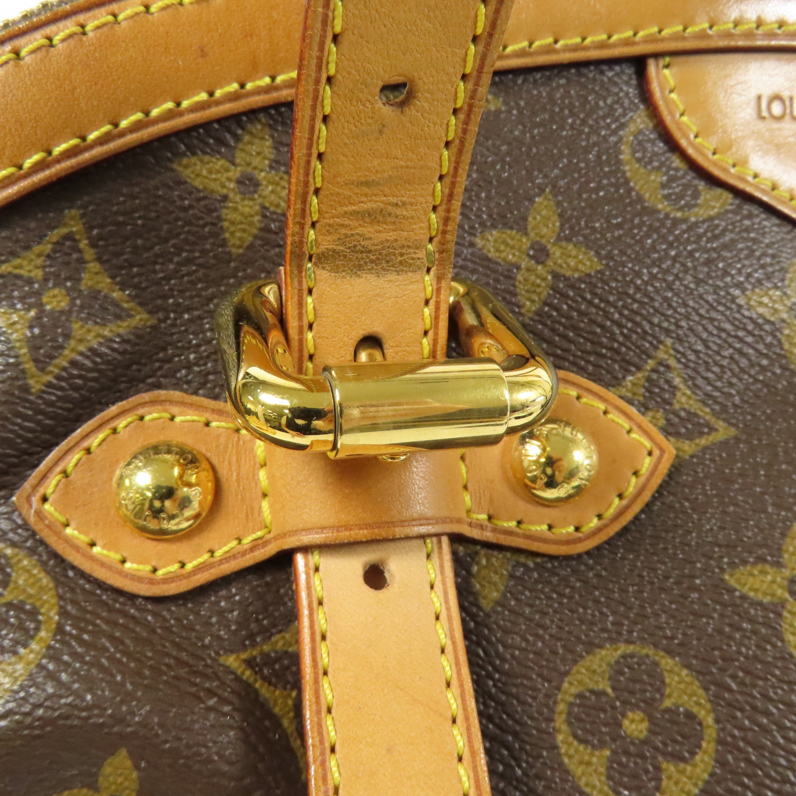 LOUIS VUITTON Monogram Tivoli GM金扣肩背袋