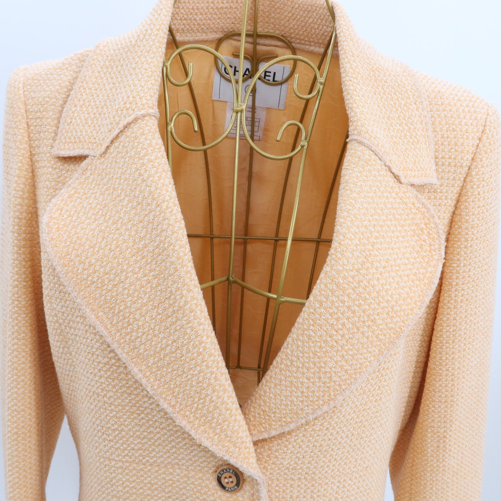 CHANEL Wool/Cotton/Nylon Jacket外套