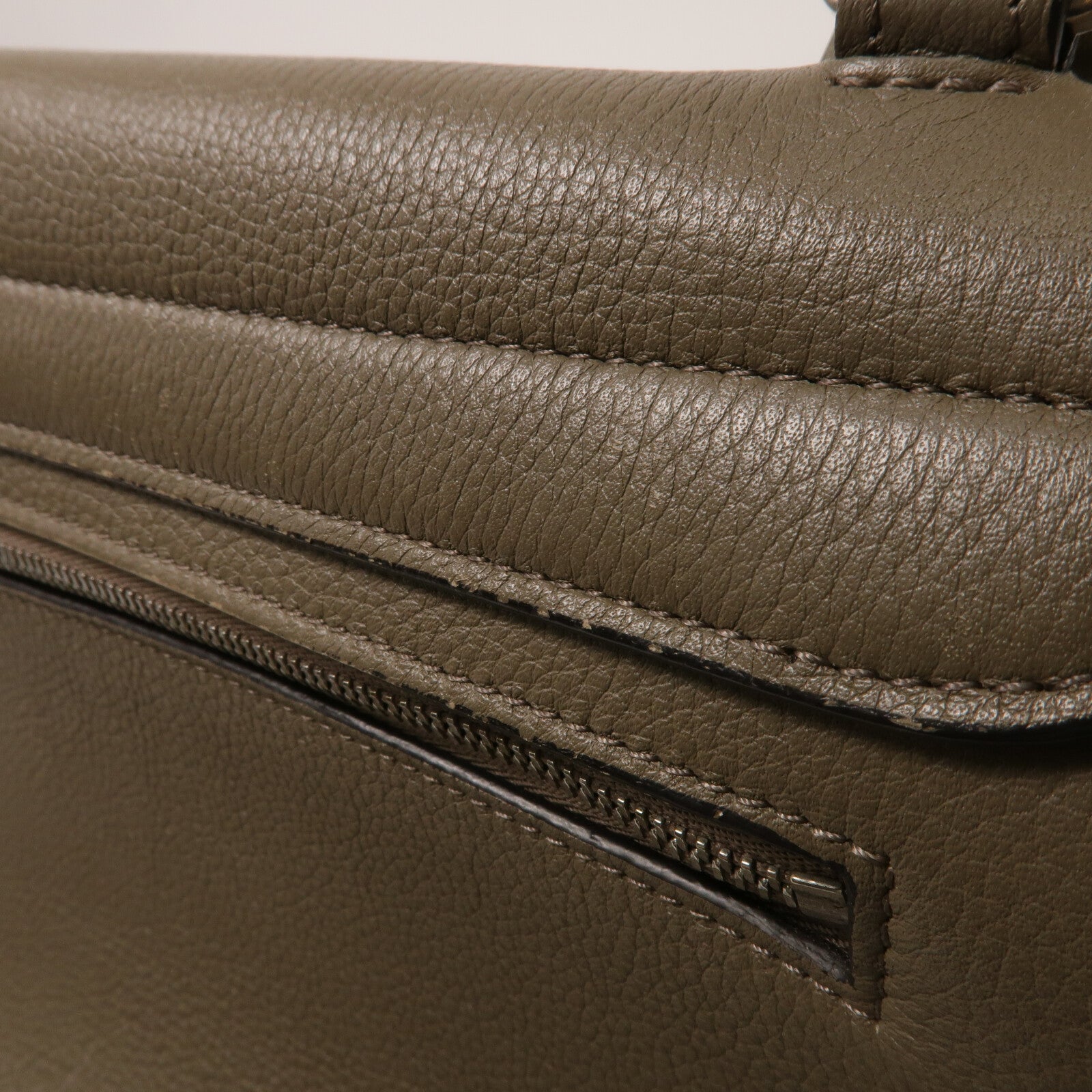 CELINE 牛皮皮革Trapeze Medium手挽肩背兩用袋