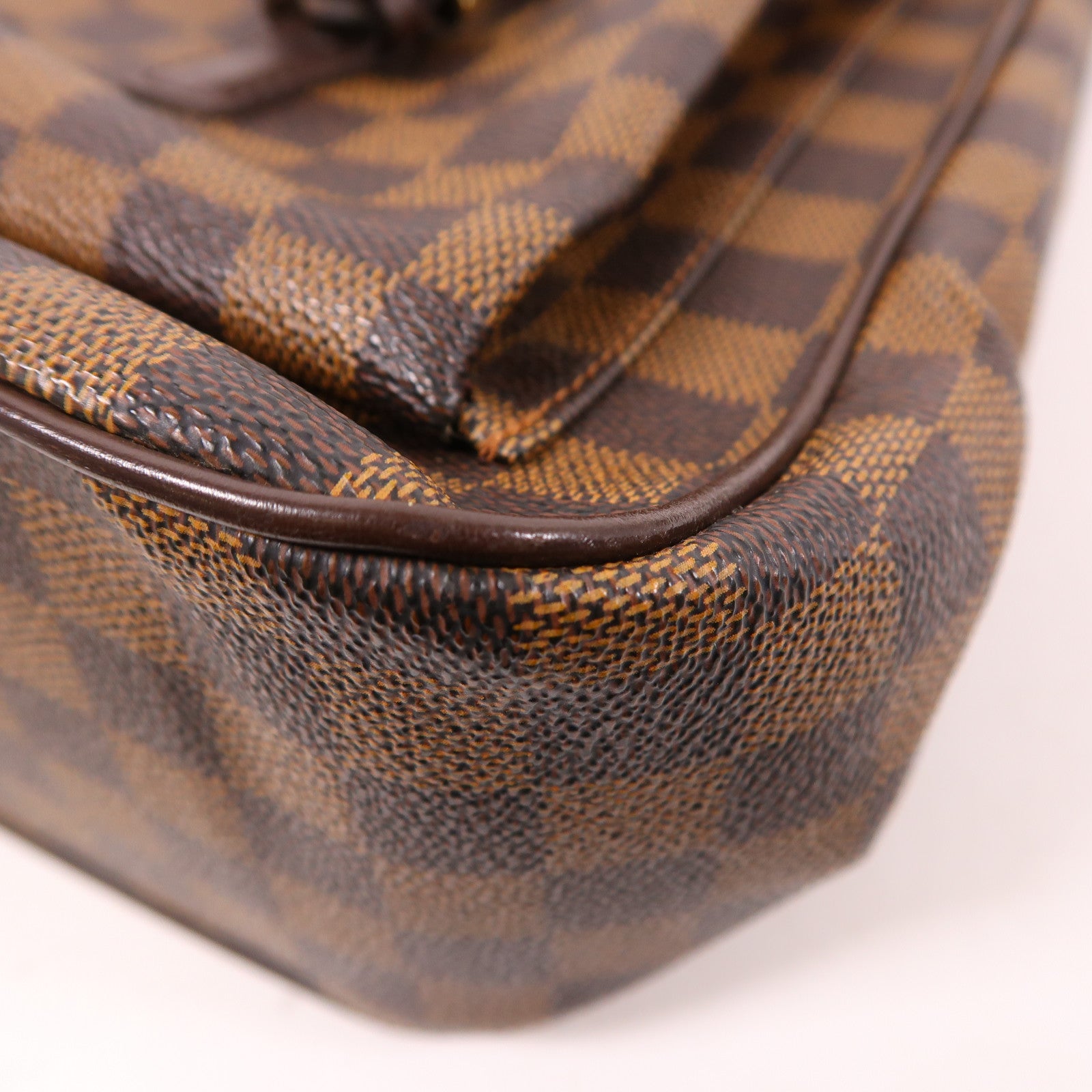 LOUIS VUITTON Damier Uzes金扣肩背袋/手挽袋