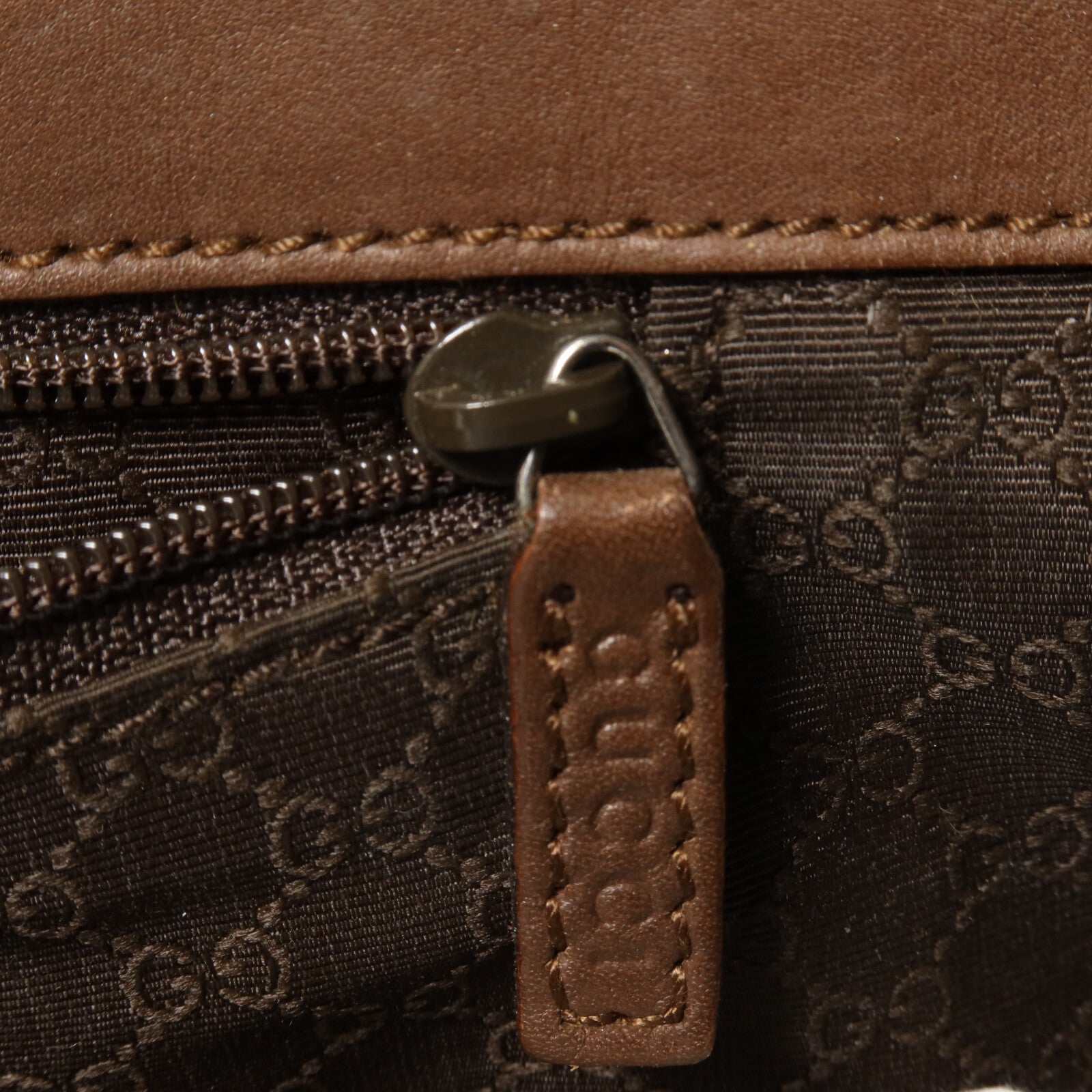 GUCCI 牛皮皮革Vintage Mini Hand Bag手挽袋