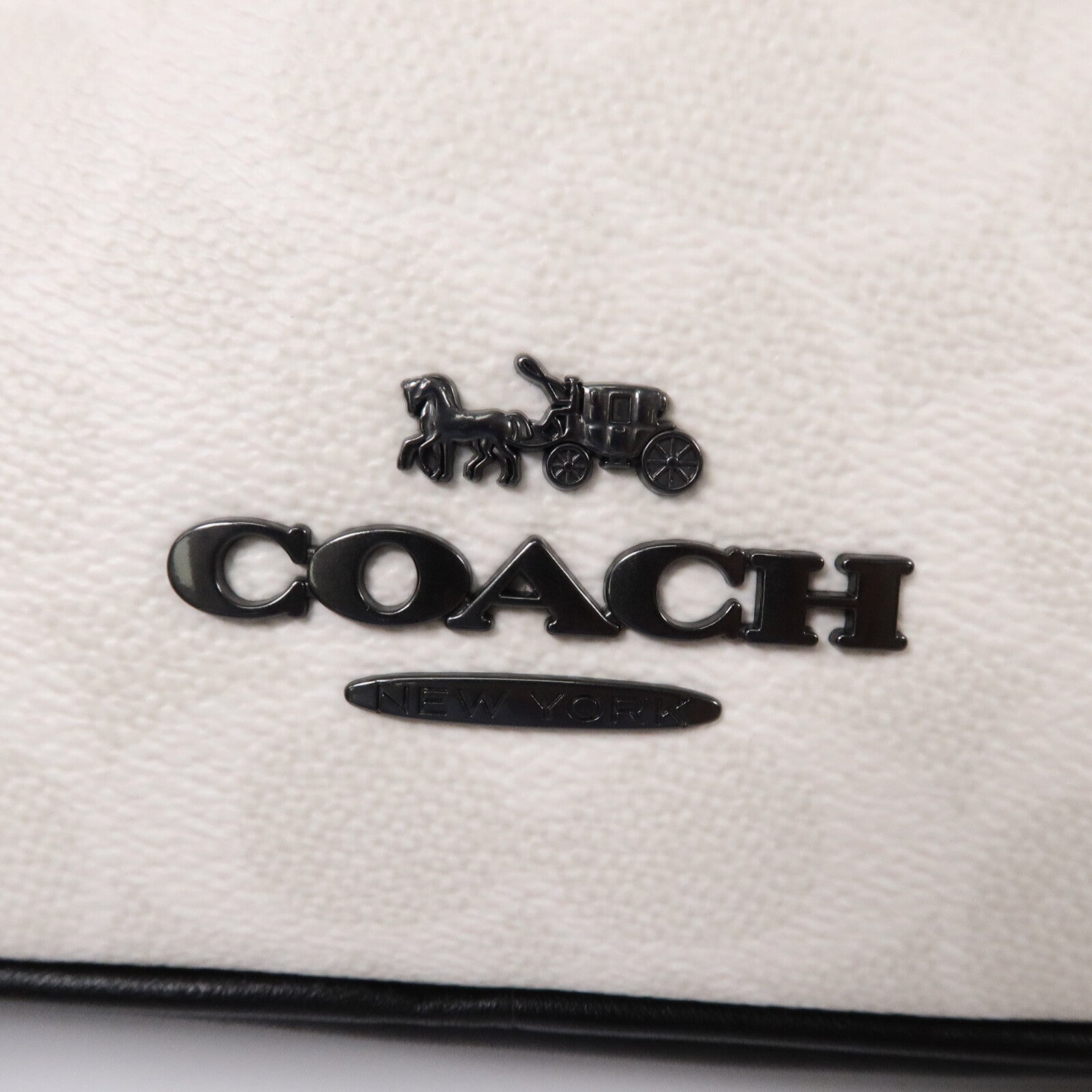 COACH 塗層帆布Elias Belt Bag腰包