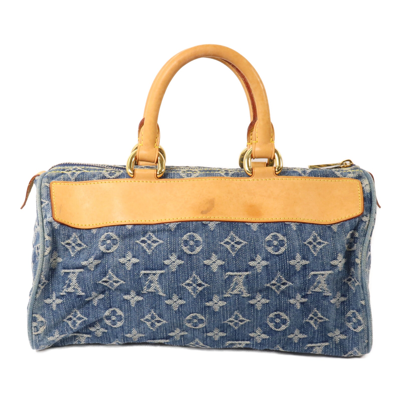 LOUIS VUITTON Monogram Denim Neo Speedy手挽袋