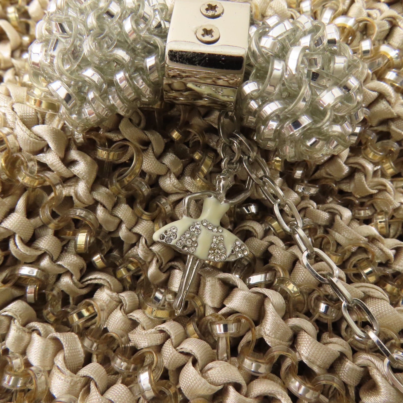 ANTEPRIMA PVC Handbag/Shoulder Bag銀扣手挽袋