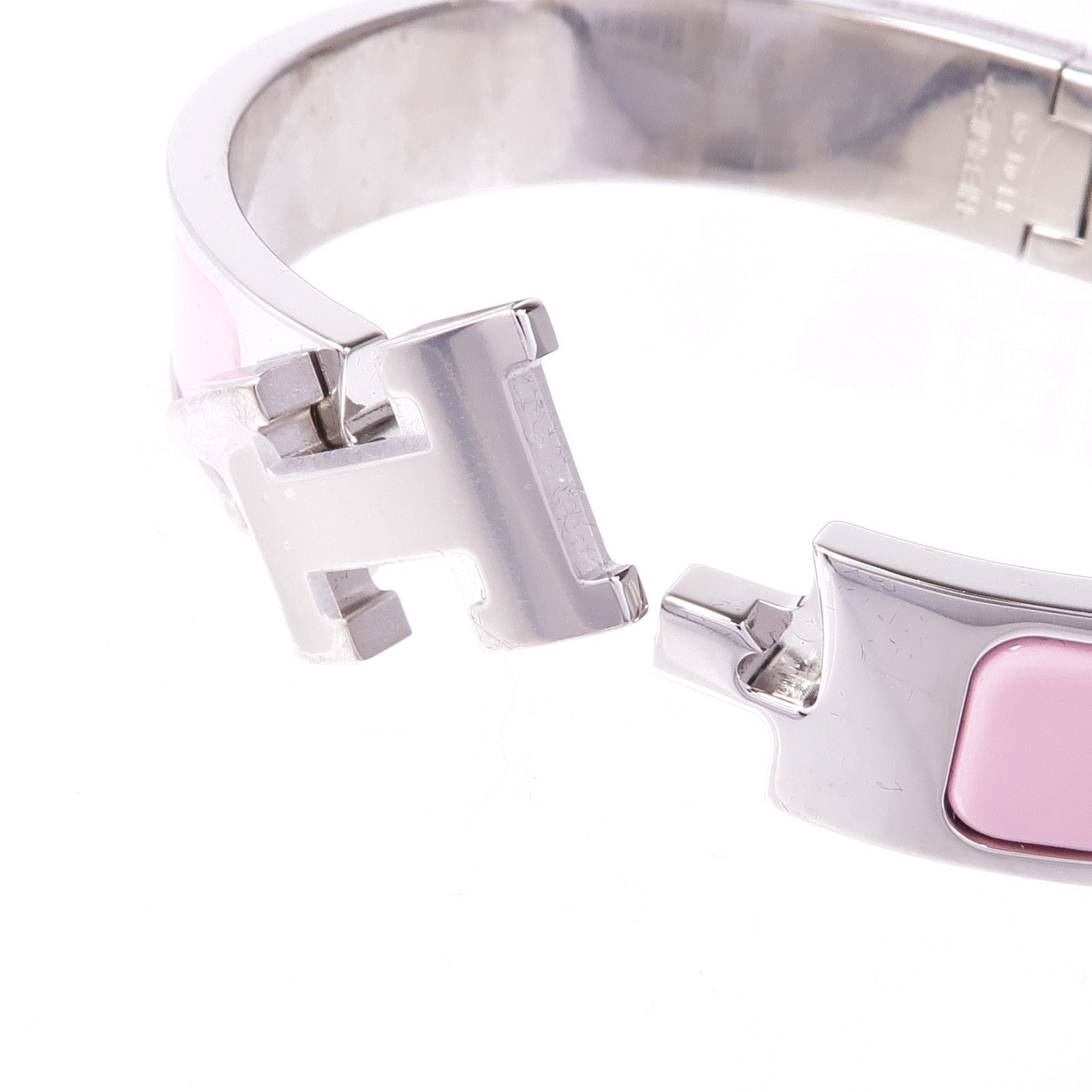 HERMES 金屬/琺瑯Clic H Bracelet手鐲