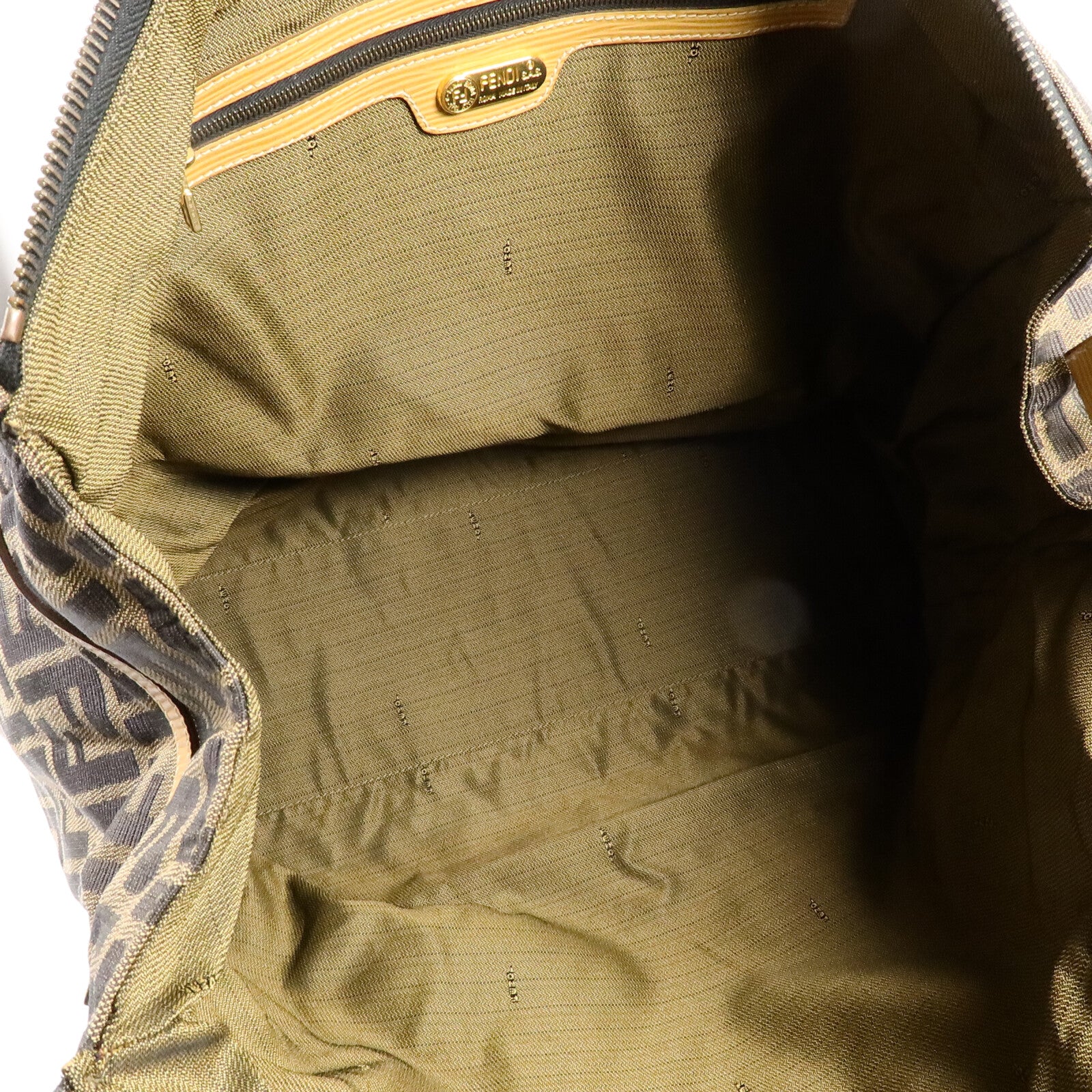FENDI 帆布Vintage Shoulder Bag手挽肩背兩用袋