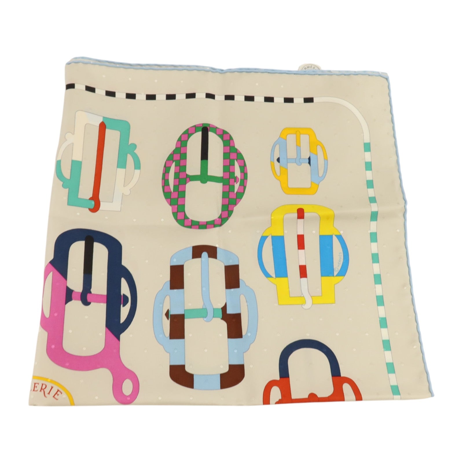 HERMES 絲質Scarf 60x60cm絲巾