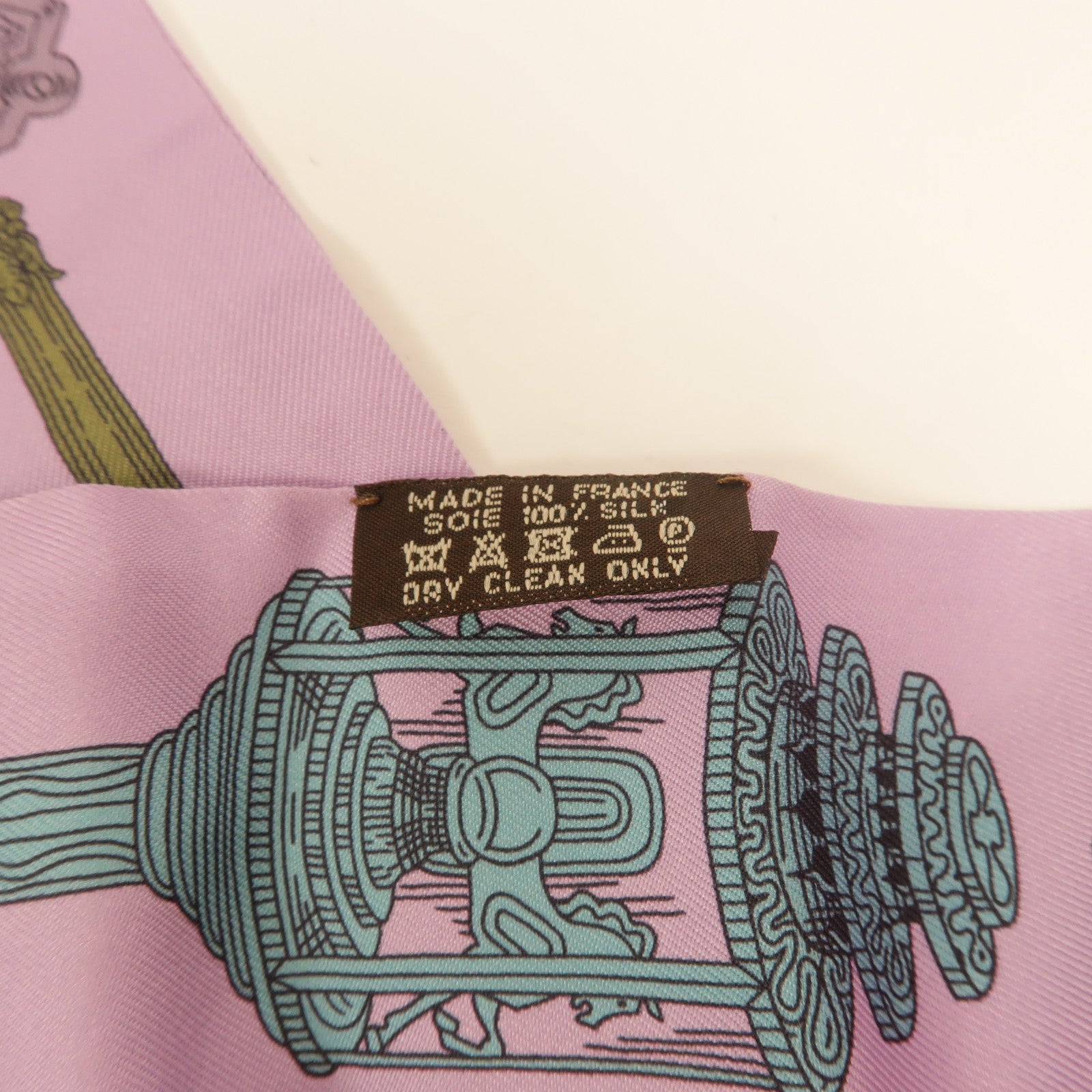 HERMES 絲質Twilly絲巾