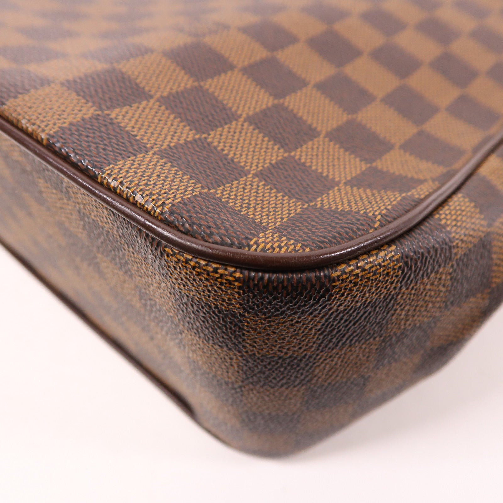 LOUIS VUITTON Damier Uzes金扣肩背袋/手挽袋