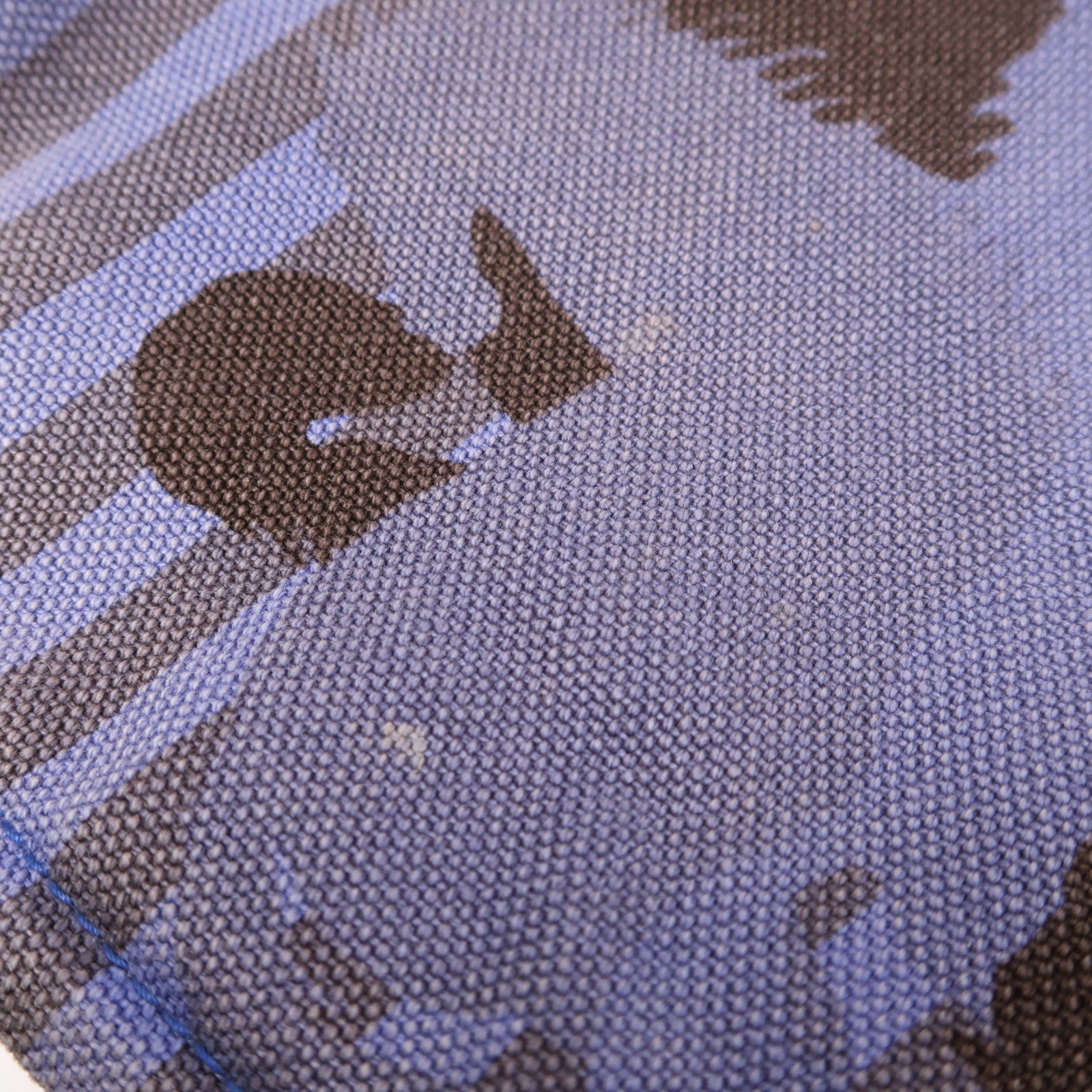 HERMES 帆布Tote Bag銀扣手挽袋