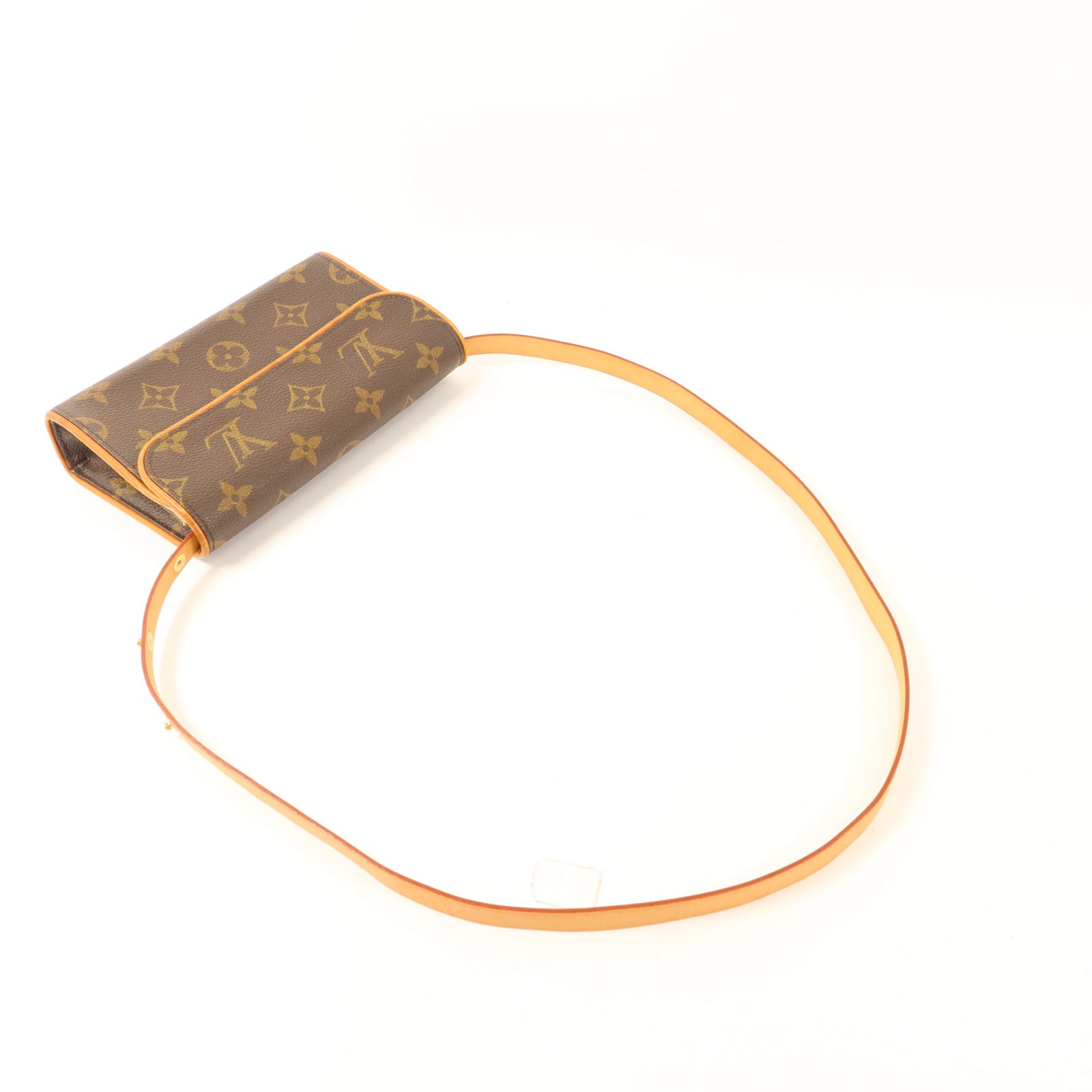 LOUIS VUITTON 【激減優惠】Monogram Pochette Florentine XS金扣腰包
