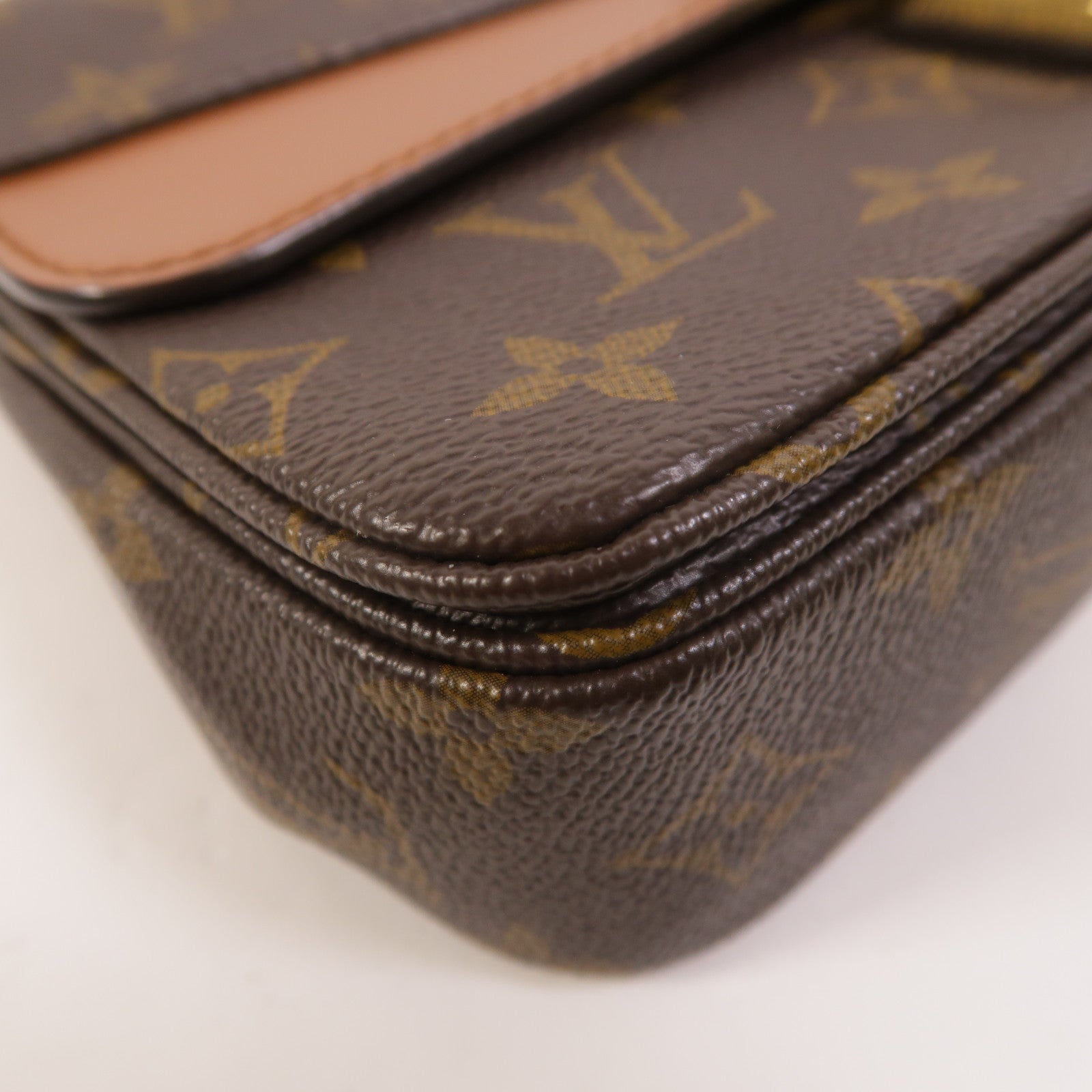 LOUIS VUITTON Monogram Marceau鏈帶肩背袋